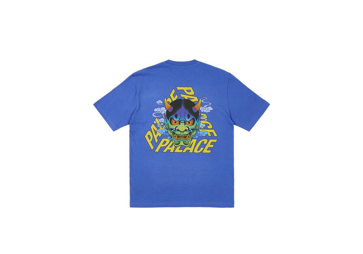 image of Palace Demon P3 T Shirt Ultra in Blue, Men's (Size Medium)