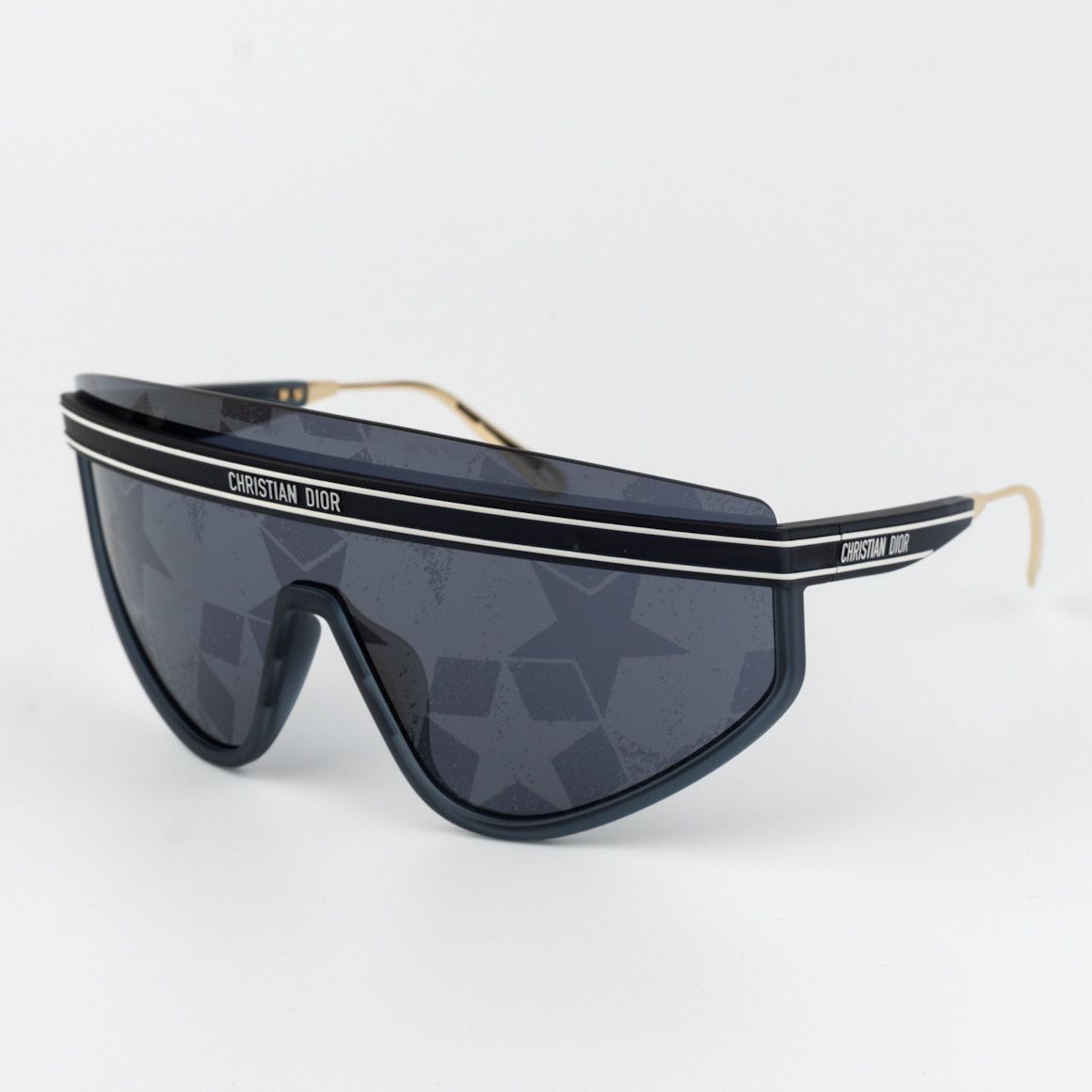 Dior Dior Women Sunglasses Matte Navy Blue Silver M2U 31B7 NEW Size ONE SIZE - 1 Thumbnail