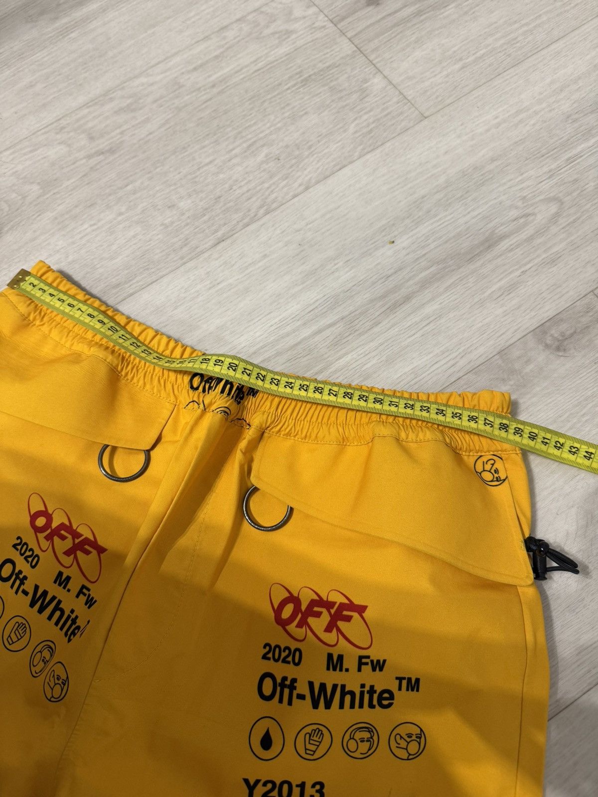 Off-White Off-White Gore-Tex Graffiti Pants FW19 Size US 30 / EU 46 - 12 Thumbnail