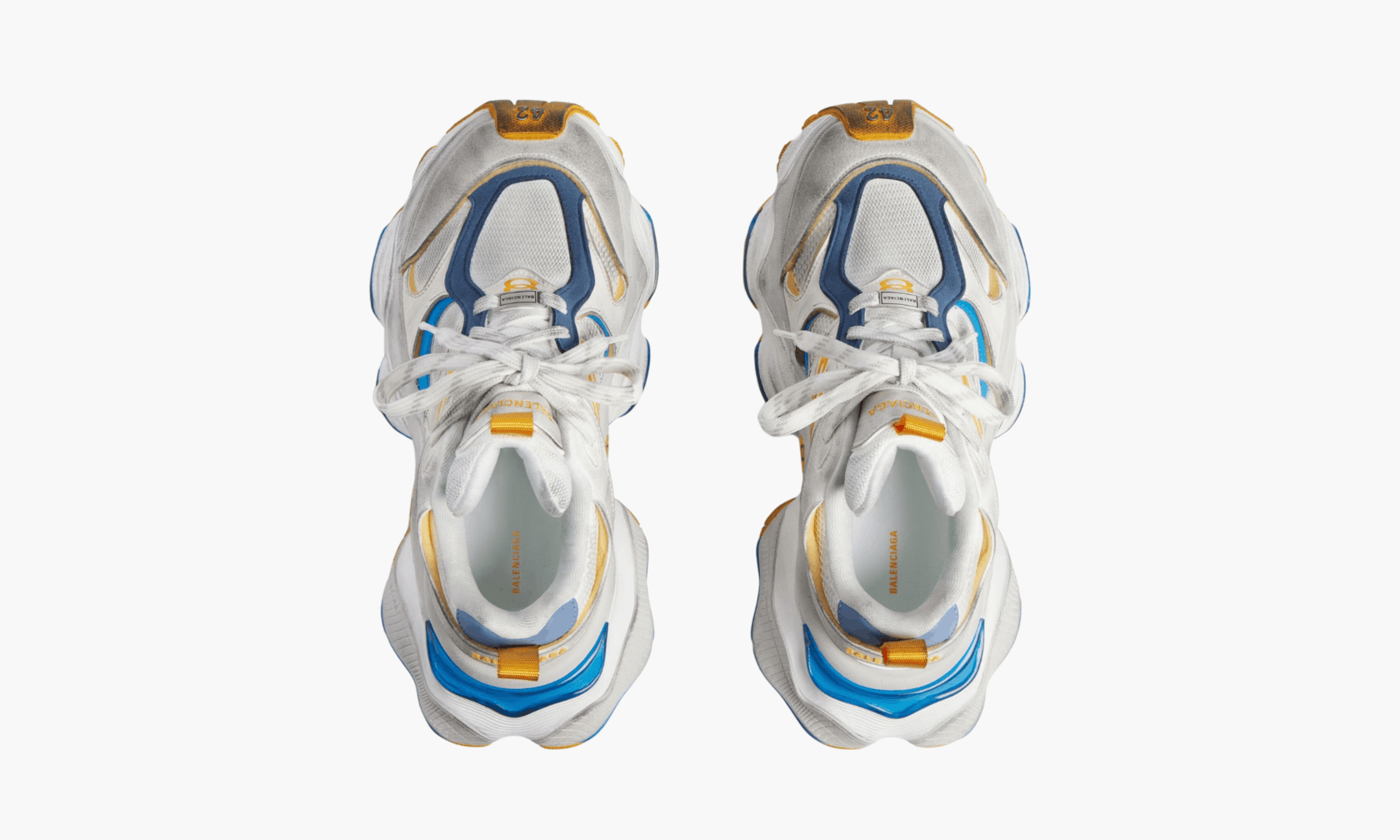Balenciaga o1bcso1str0126 Cargo Sneakers in Multicolor Size US 10 / IT 40 - 4 Thumbnail