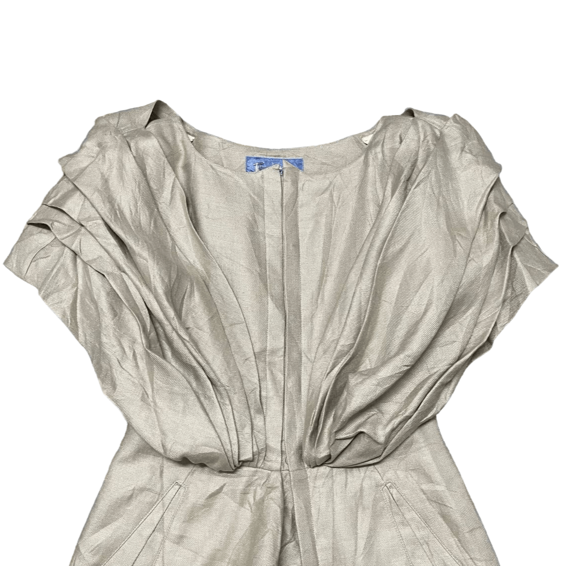 Thierry Mugler Vintage 90's Thierry Mugler Jacket Short Sleeve Linen 100% Size S / US 4 / IT 40 - 2 Thumbnail