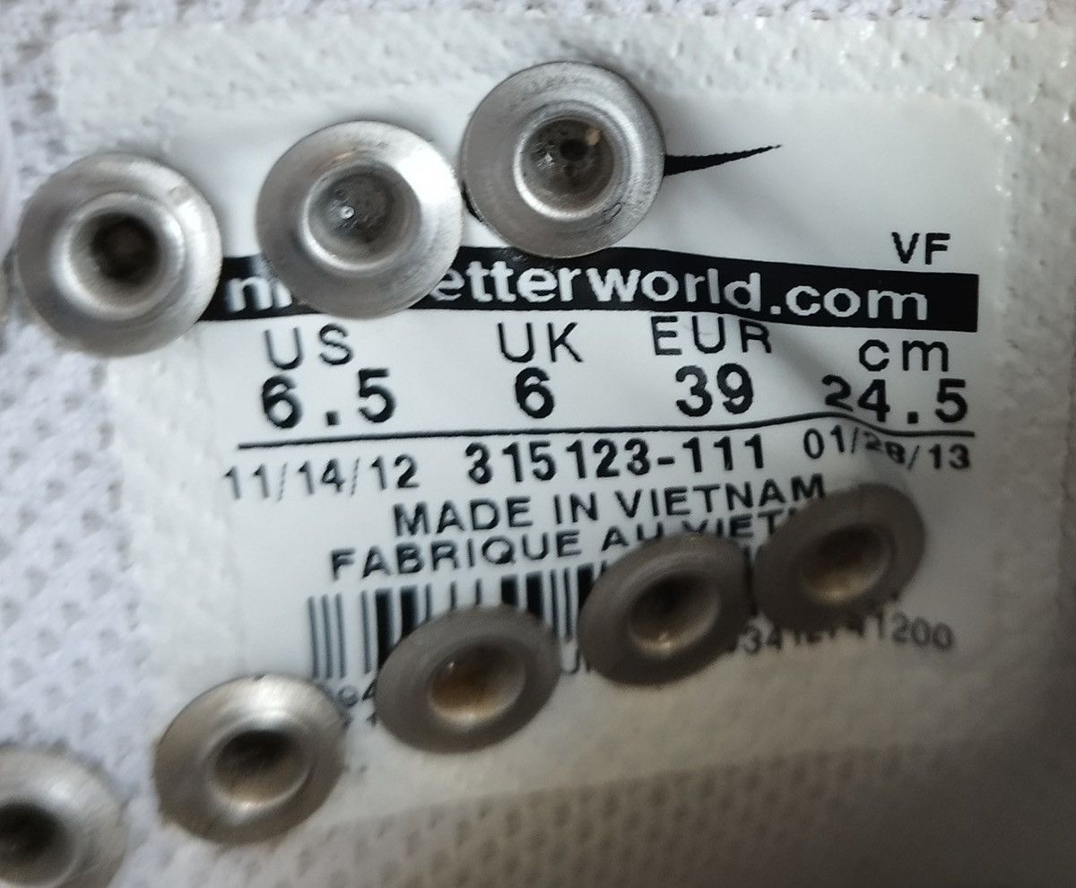 Nike Nike Air Force 1 x Muffin Milano Sneakers White # 6,5us Size US 6.5 / IT 36.5 - 12 Thumbnail