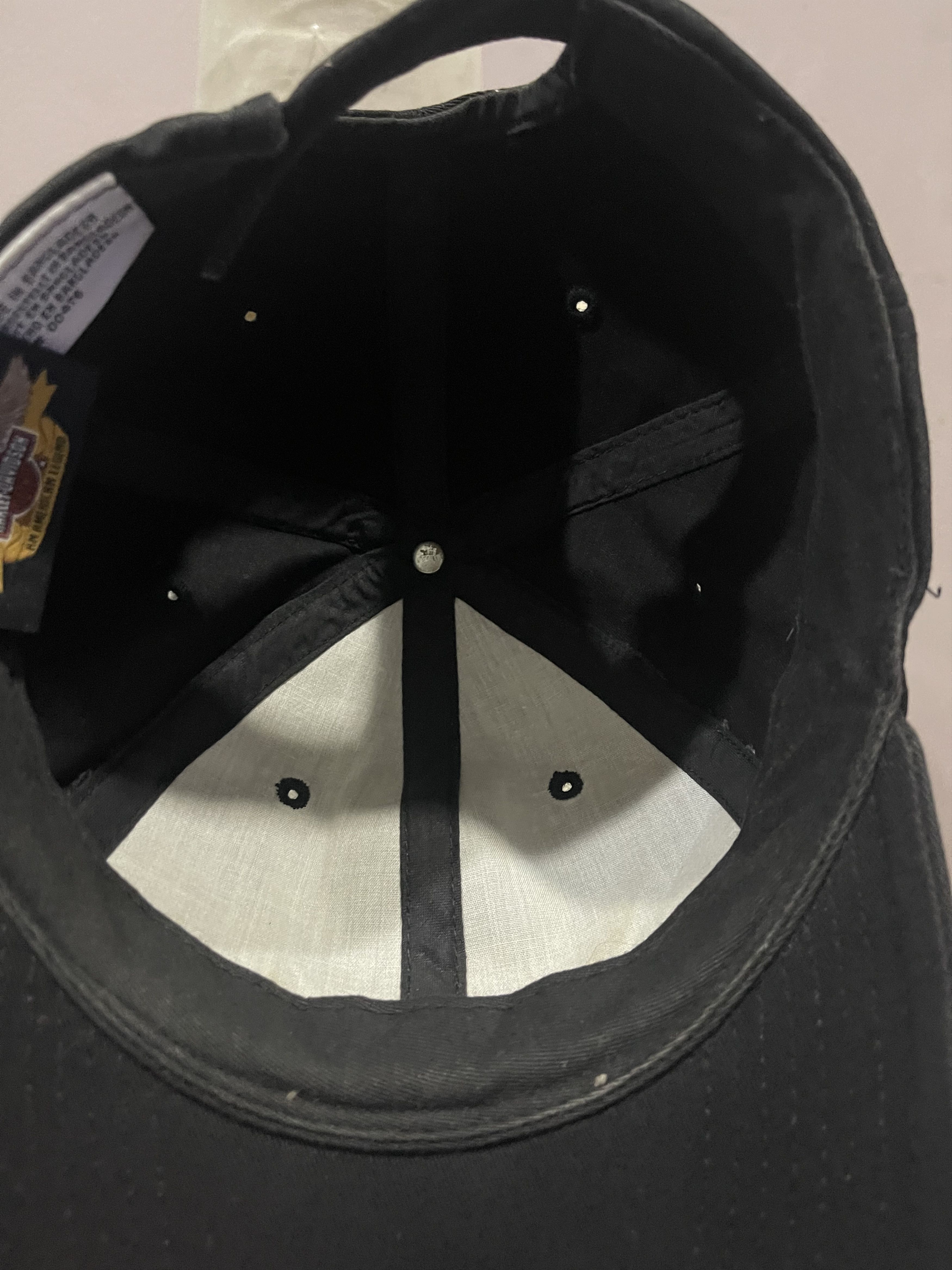 Harley Davidson Harley Davidson Skull Baseball Design Hat Cap Size ONE SIZE - 7 Thumbnail