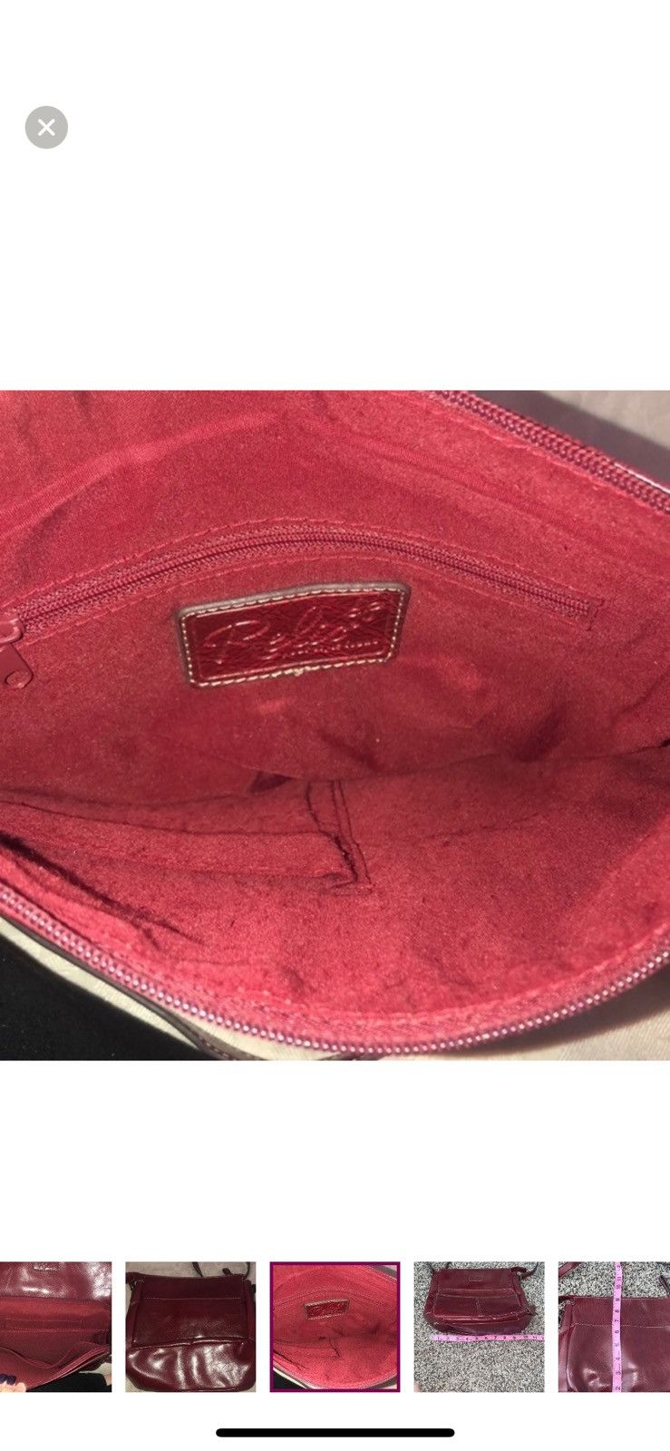 Relic Relic by fossil maroon crossbody bag Size ONE SIZE - 6 Thumbnail