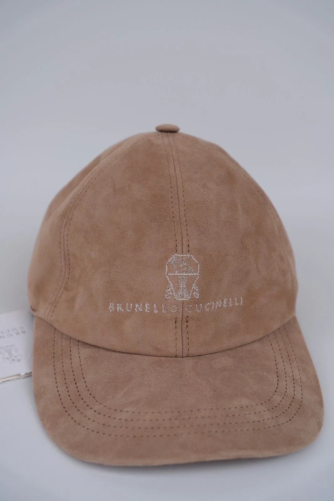 Brunello Cucinelli NEW Brunello Cucinelli Suede baseball cap Small Size ONE SIZE - 1 Thumbnail