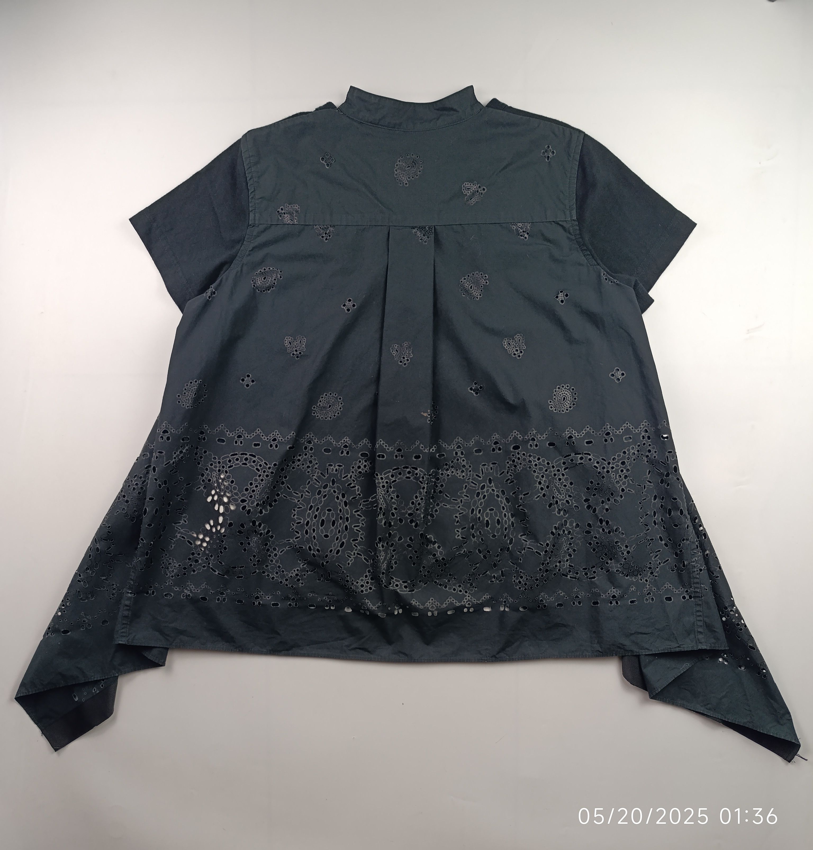 Sacai sacai F/W 21' bandana opal t-shirt Size M / US 6-8 / IT 42-44 - 2 Thumbnail