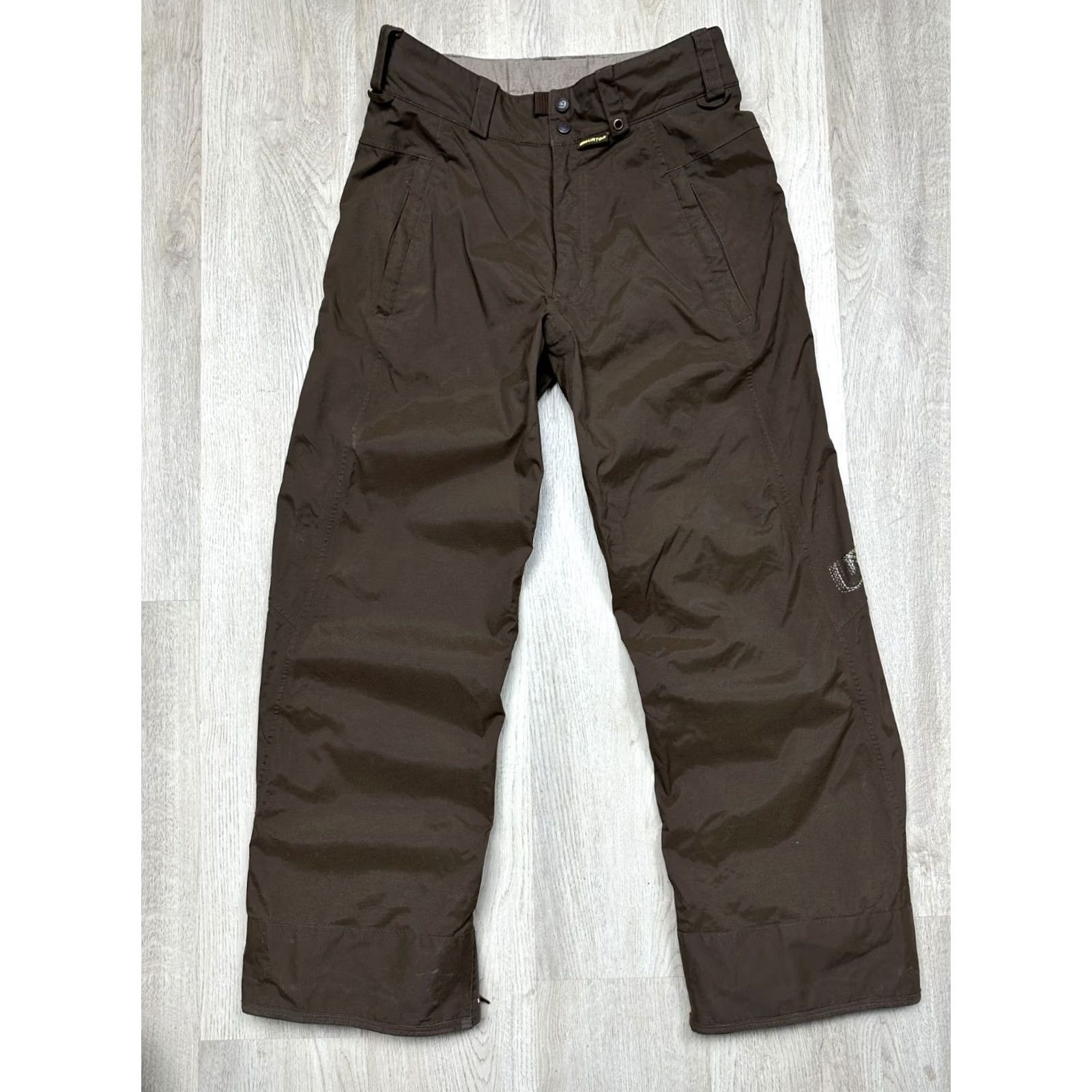 Burton Burton Mens Cargo Ski Pants Snowboard Pants Size S Brown Nylon Inseam 32 Winter Skiing Mens Size US 29 - 2 Thumbnail
