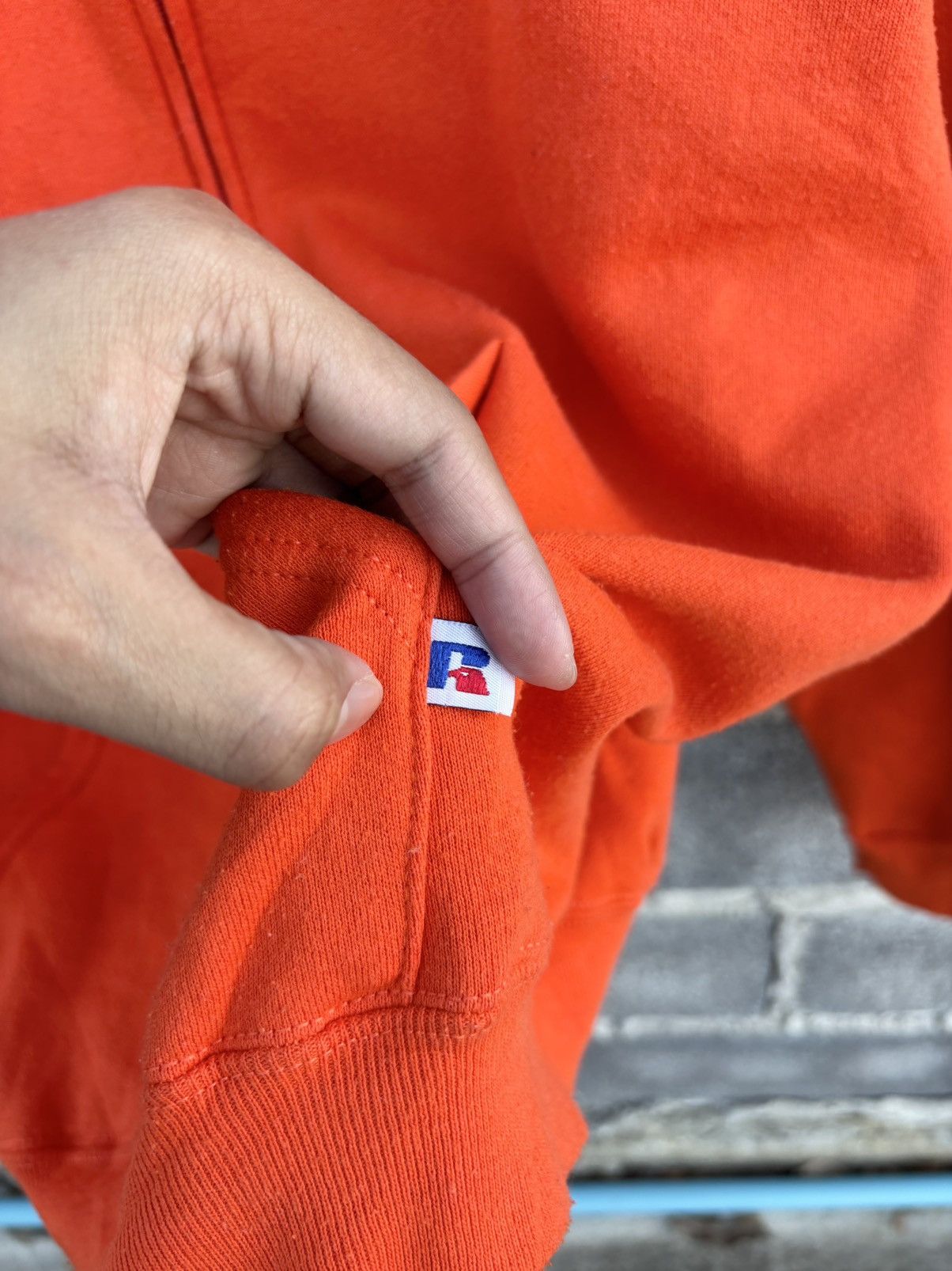Russell Athletic Vintage 80s Russell Athletic Hoodie 🥧 Size US M / EU 48-50 / 2 - 8 Thumbnail