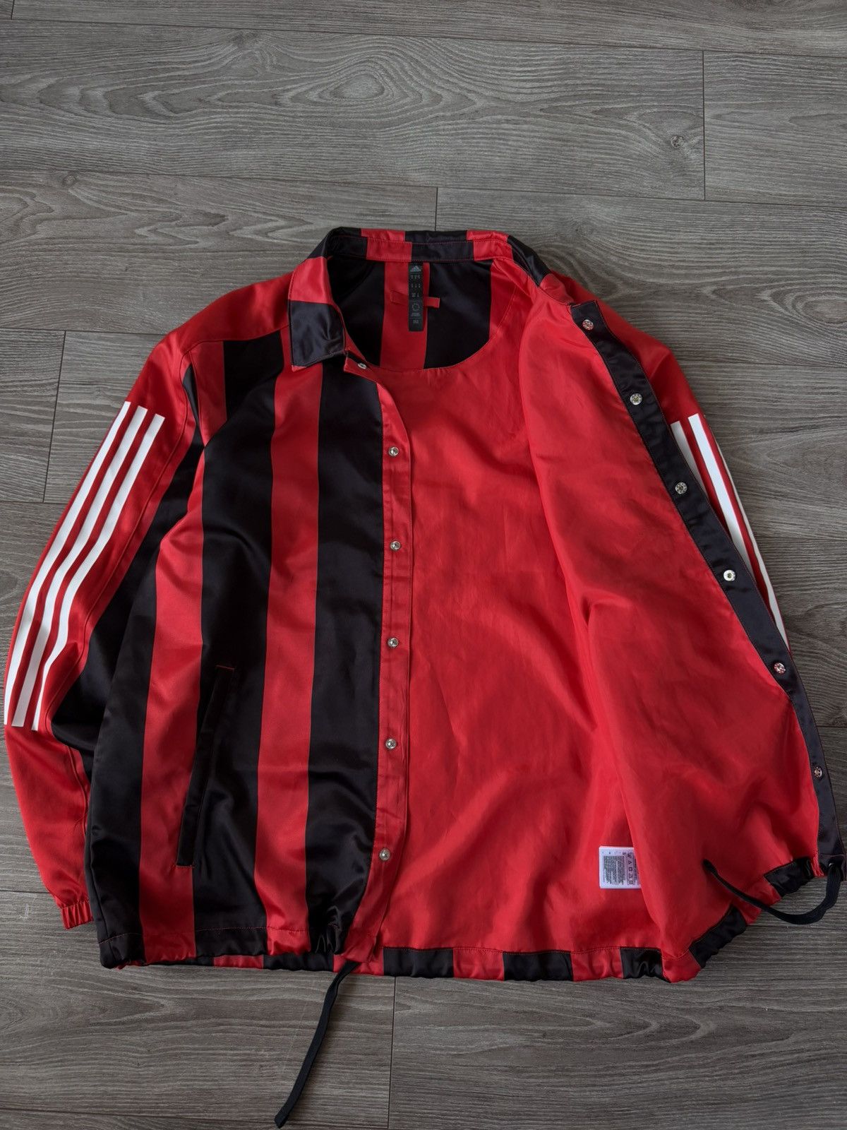 Adidas Adidas England Black Red Sportswear Coach Jacket Size US M / EU 48-50 / 2 - 19 Thumbnail