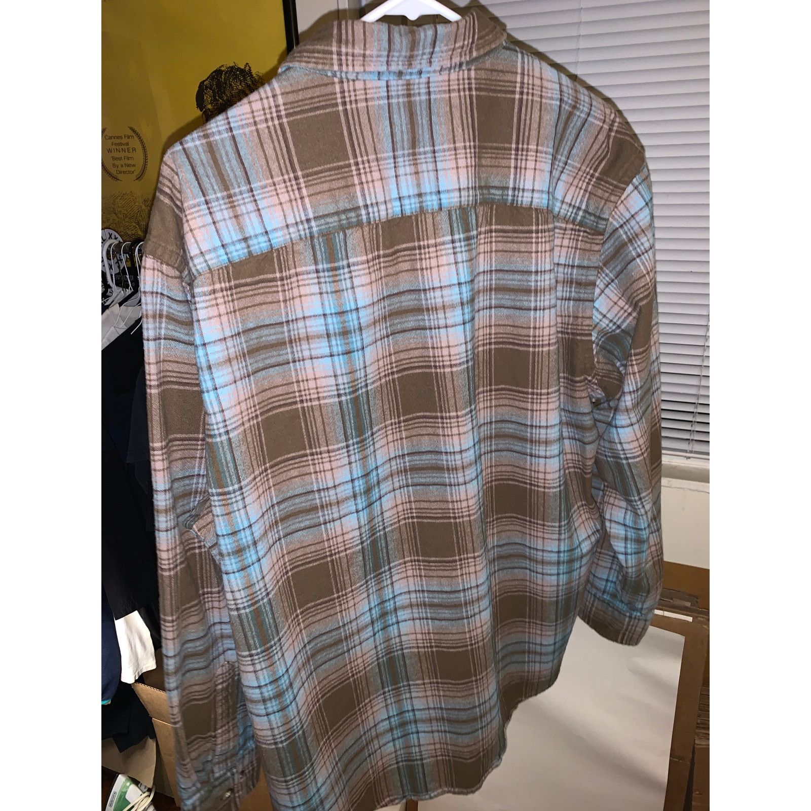 Pendleton Pendleton Plaid Flannel Shirt XL Brown Blue Button Up Mason Size US XL / EU 56 / 4 - 10 Thumbnail