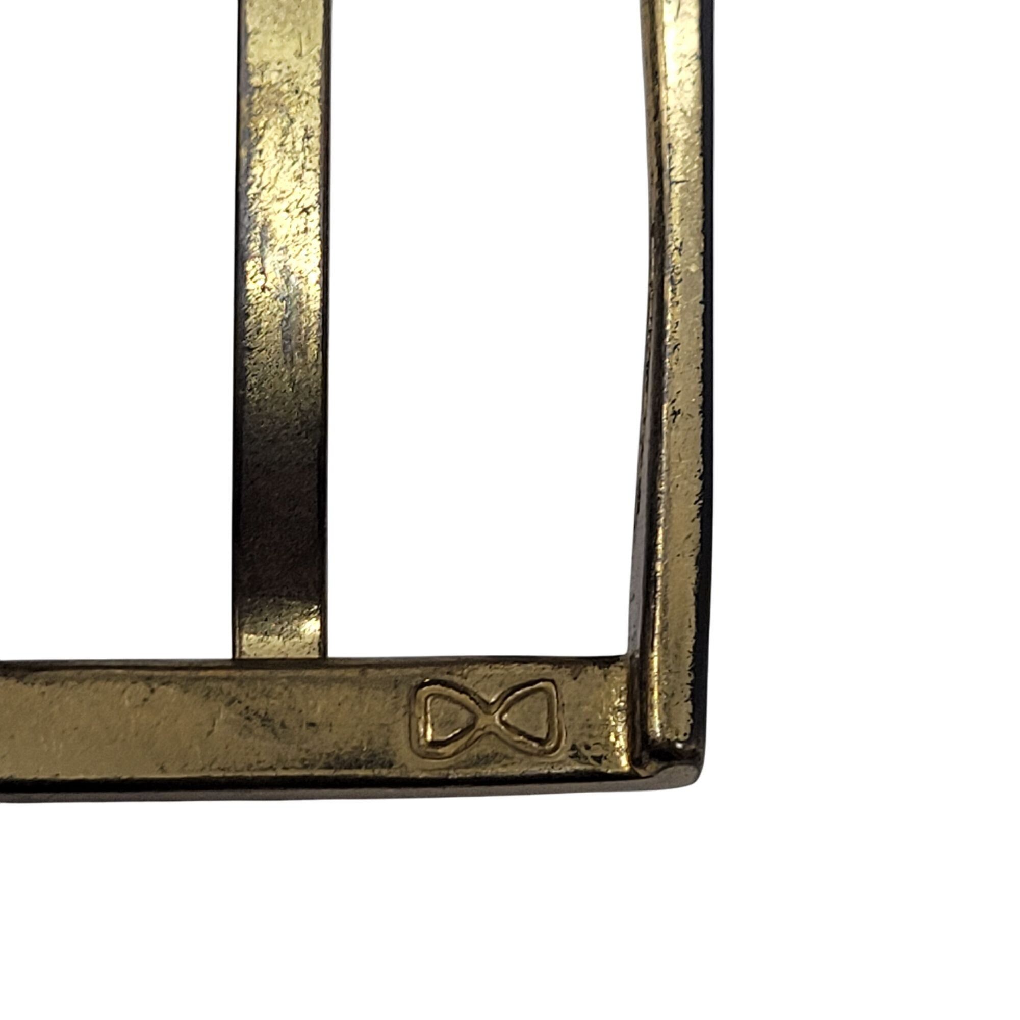 Trafalgar Trafalgar Cortina Burgundy Leather Belt Sz 40" Oxblood Gold Size 40 - 4 Thumbnail