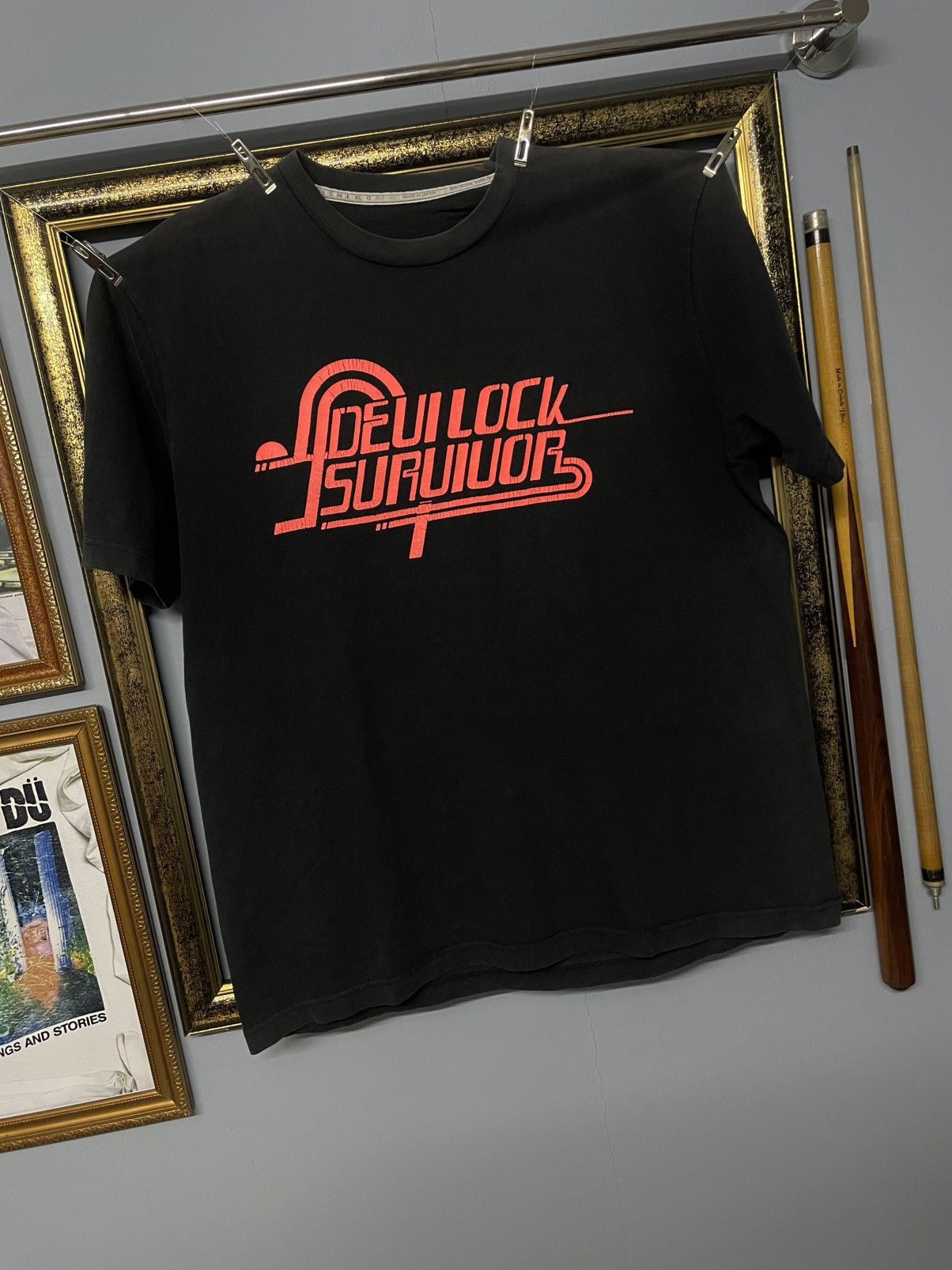 Designer × Japanese Brand × Vintage Vintage Japan Designer Devilock Survivor Sunfaded Tshirt Size US M / EU 48-50 / 2 - 2 Thumbnail