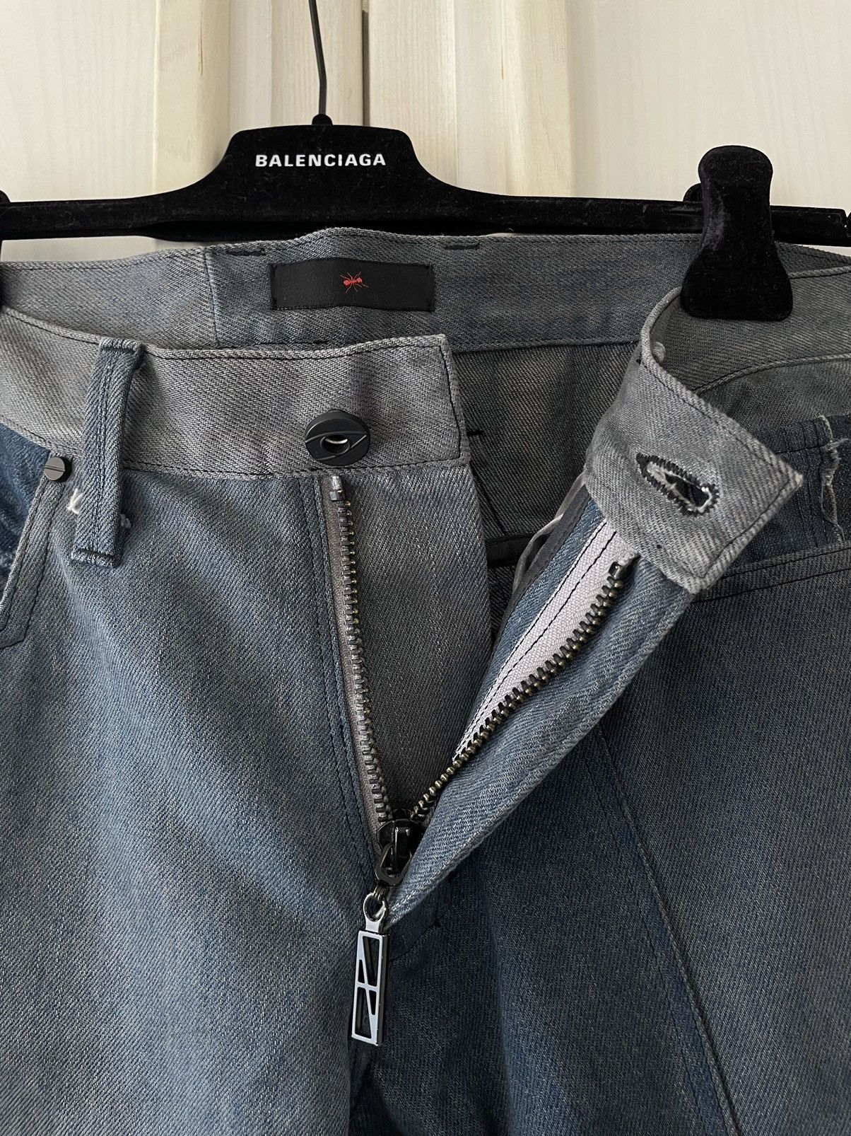 Japanese Brand Vintage Reconstructed Denim Oil Size 30 Size US 30 / EU 46 - 9 Thumbnail