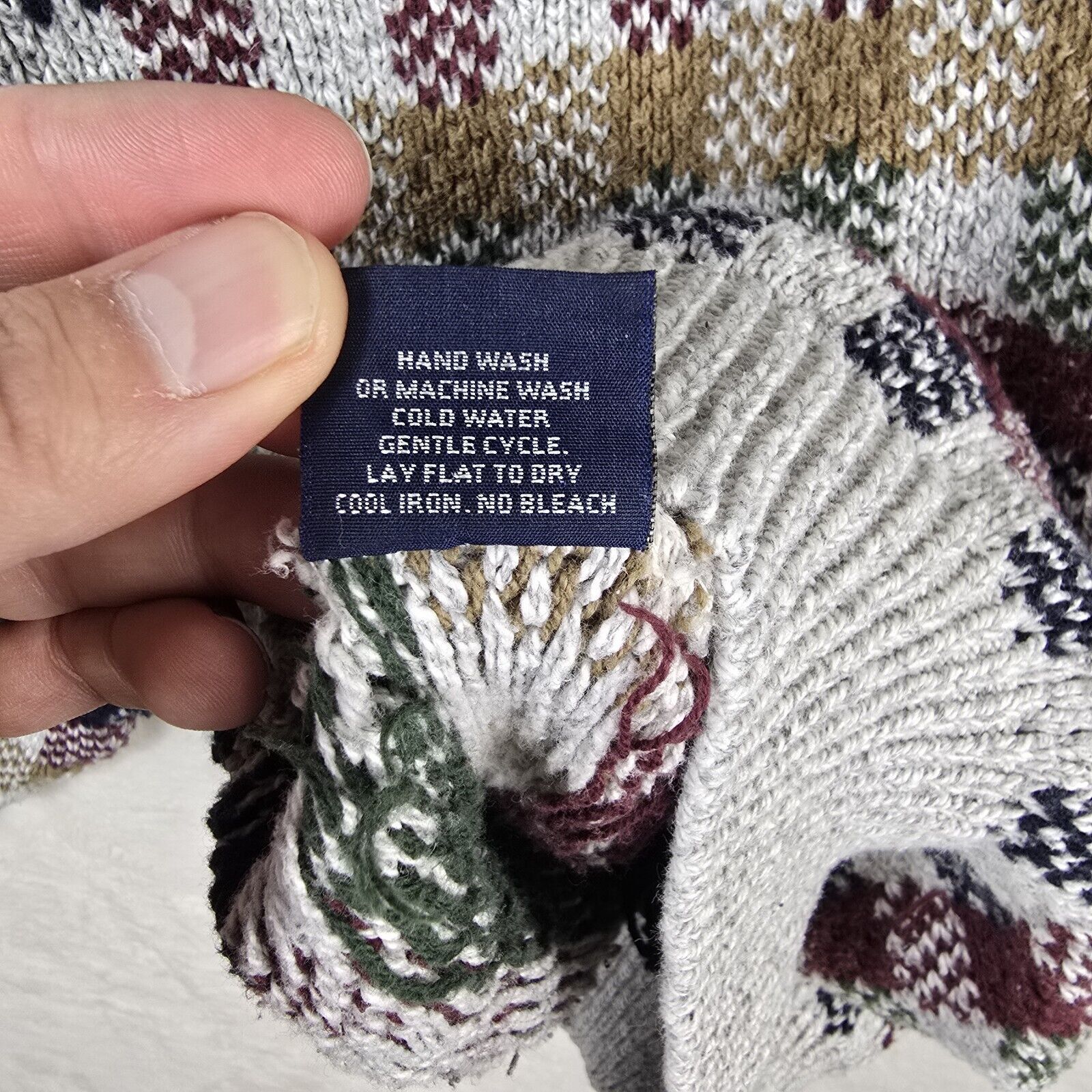Liberty Vtg 90s Liberty Men's Heavyweight Knit Sweatshirt Sz Medium Size US M / EU 48-50 / 2 - 7 Thumbnail