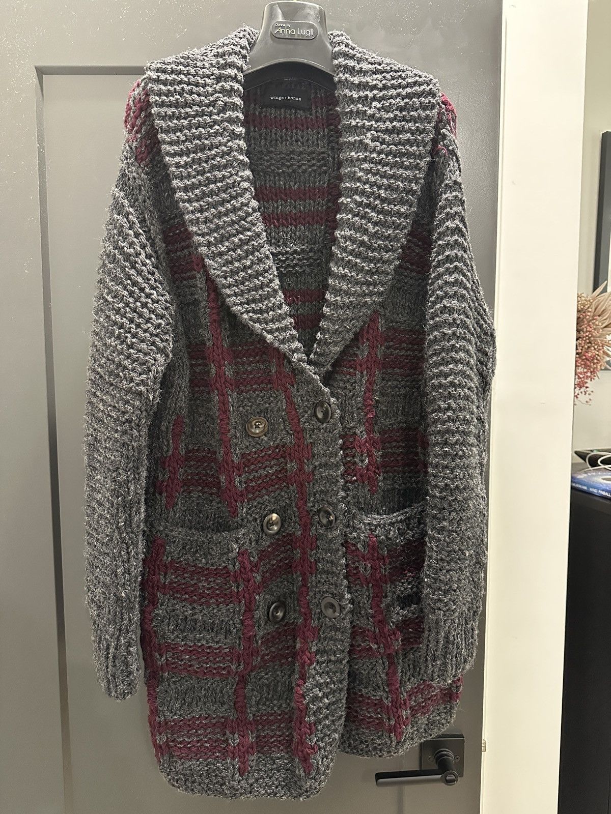 Wings + Horns Peruvian Wool Coat Size US S / EU 44-46 / 1 - 2 Thumbnail