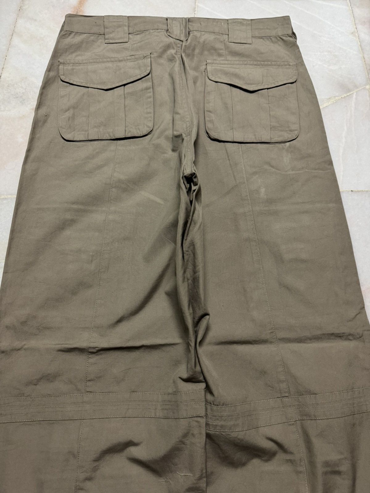20471120 💥BAGGY💥90s JAPANESE INSANE POCKET BAGGY CARGO PANTS Size US 30 / EU 46 - 12 Thumbnail
