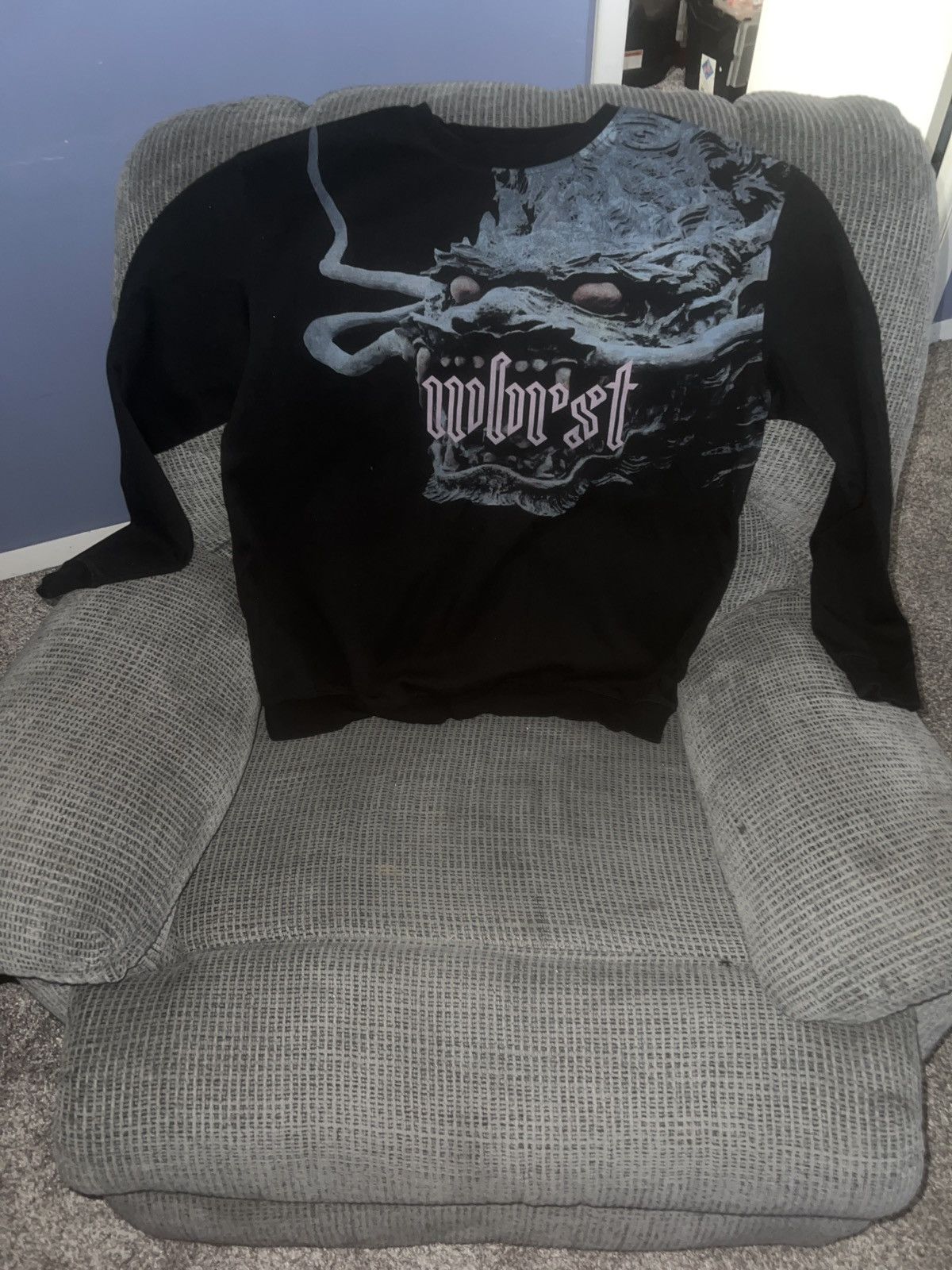 Hypebeast w6rst Dragon LS Tee Size US XXL / EU 58 / 5 - 1 Thumbnail