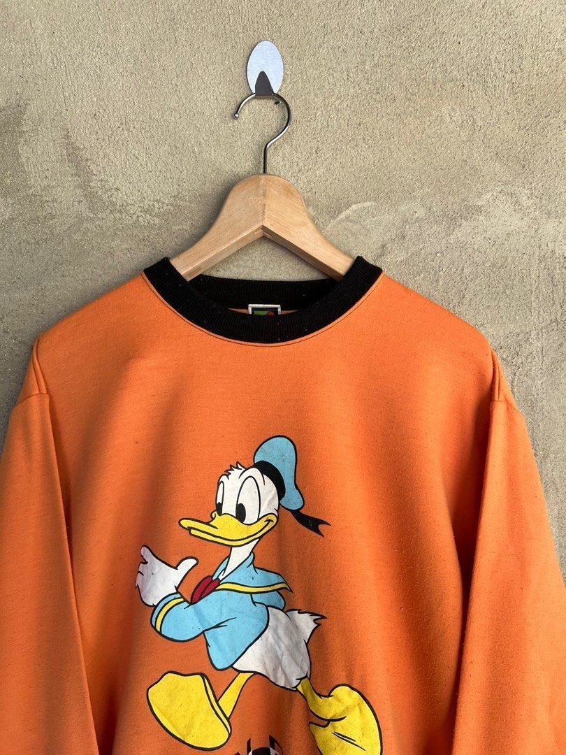 Vintage Vintage Donald Duck Cartoon Sweatshirt Size US M / EU 48-50 / 2 - 3 Thumbnail