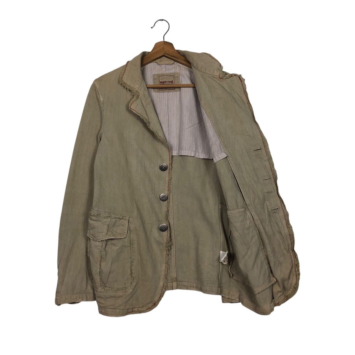 Marithe + Francois Girbaud 📌Rich Brown Vintage Chore Jacket Marithe Francois Girbaud Size US M / EU 48-50 / 2 - 12 Thumbnail