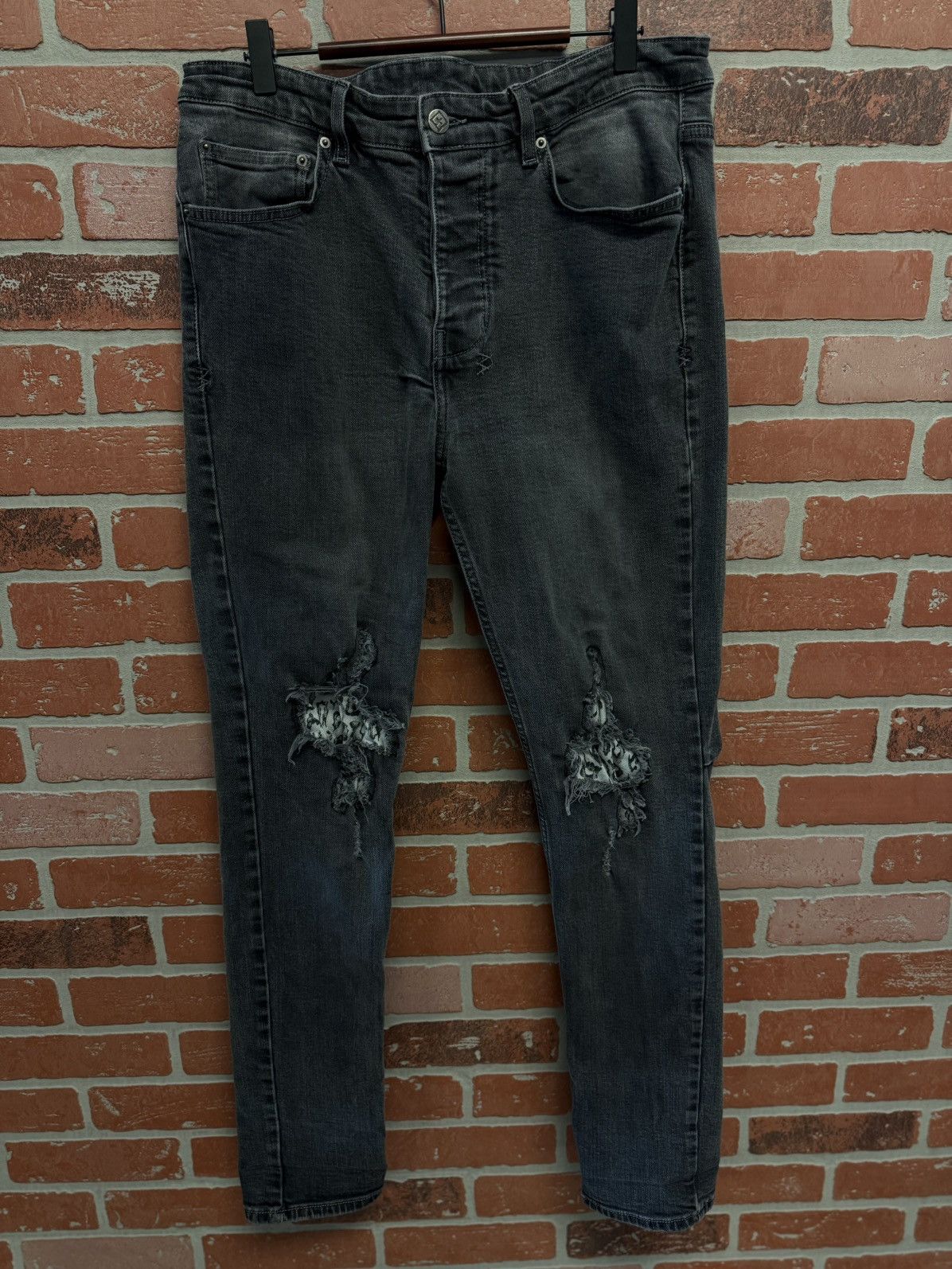 Ksubi Ksubi Jeans Grey Men’s 34 Flawless Condition 🧼 Size US 34 / EU 50 - 1 Thumbnail
