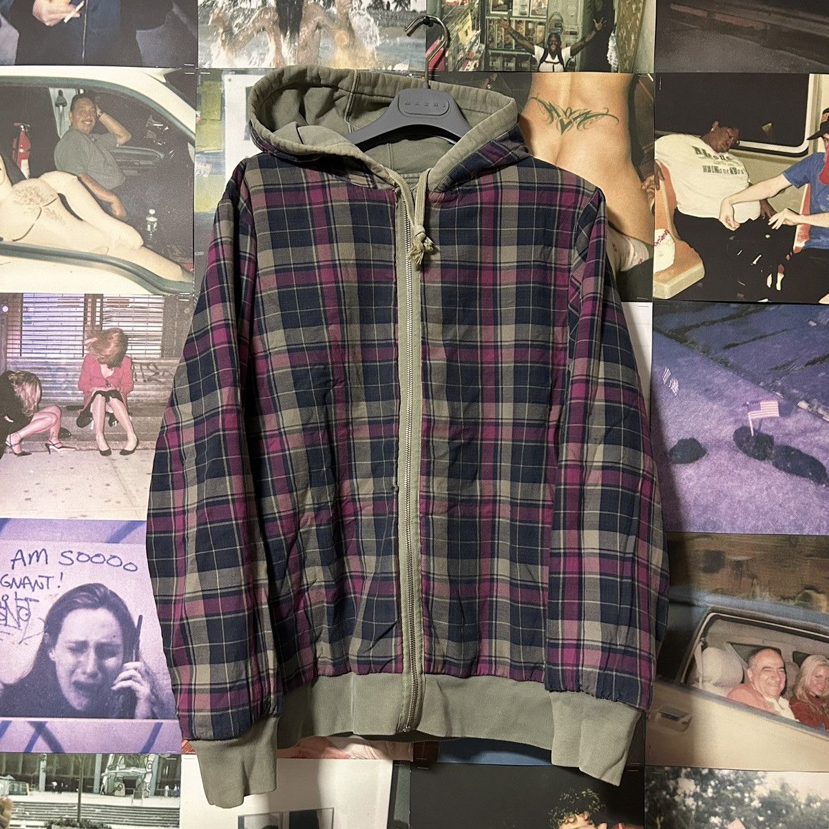 Supreme SUPREME BLEACHED ZIP UP SWEATSHIRT HOODIE Size US M / EU 48-50 / 2 - 3 Thumbnail