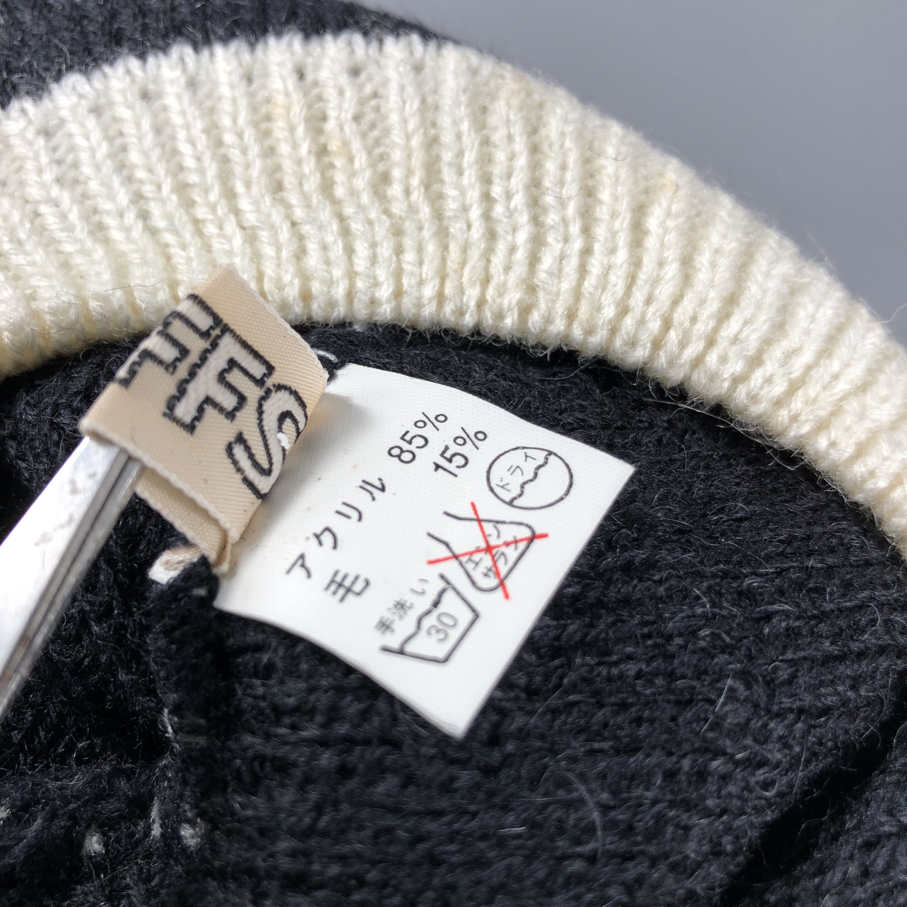 Vintage Duffs Mushroom Zucca Bobble Beanie Snowcap Snow Hat B806 Size ONE SIZE - 6 Thumbnail