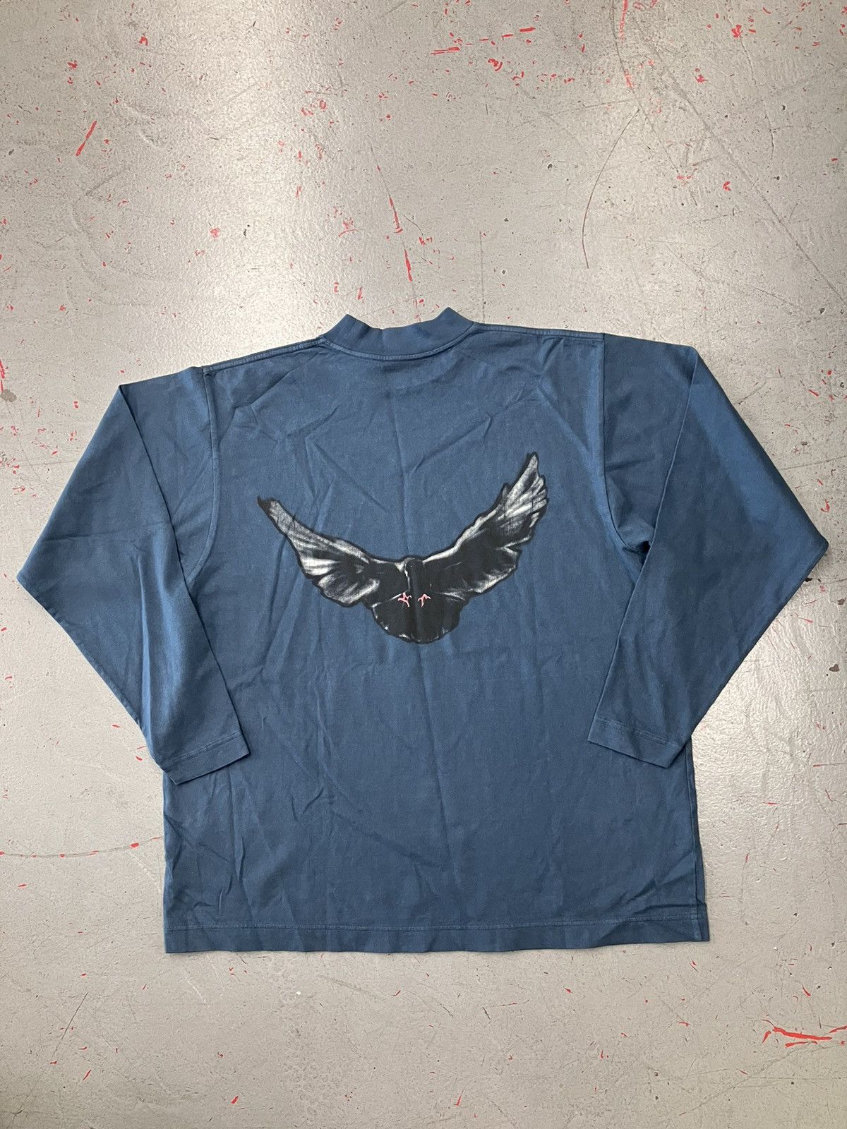 Gap × Kanye West Yeezy X Gap Dove Long Sleeve Tee Size Small (Oversized) Size US S / EU 44-46 / 1 - 3 Thumbnail