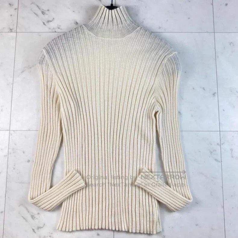 Hermes Cashmere ribbed knitted sweater