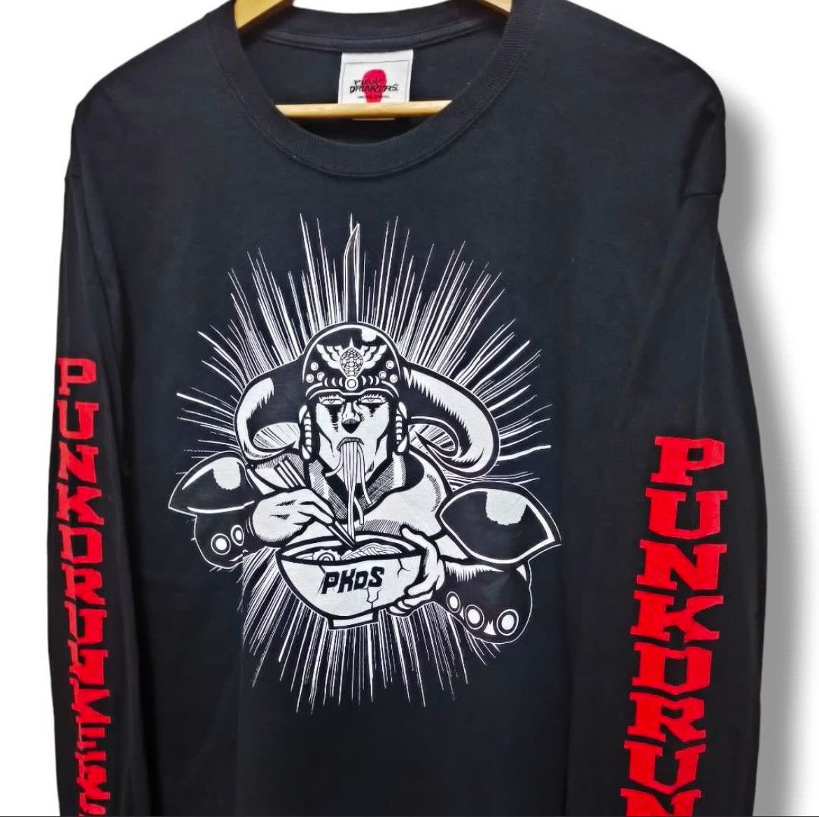 Anime × Cartoon Network × Japanese Brand Fist Of The North Star x Punk Drunkers Anime Long Sleeve Size US L / EU 52-54 / 3 - 3 Thumbnail