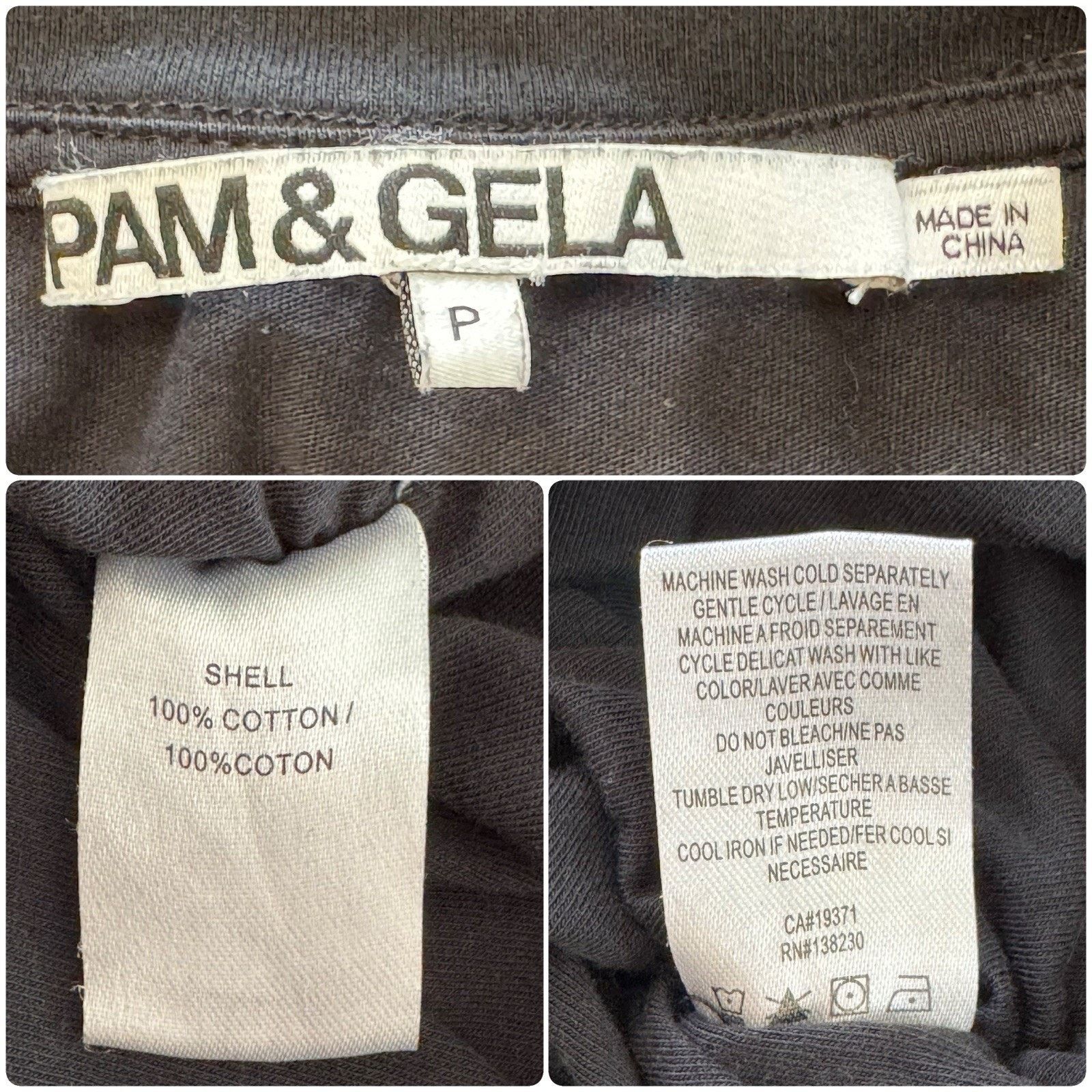 Pam & Gela PAM & GELA Black Muscle Sleeve Shirred Ruched Mini Dress PXS Size XS / US 0-2 / IT 36-38 - 9 Thumbnail