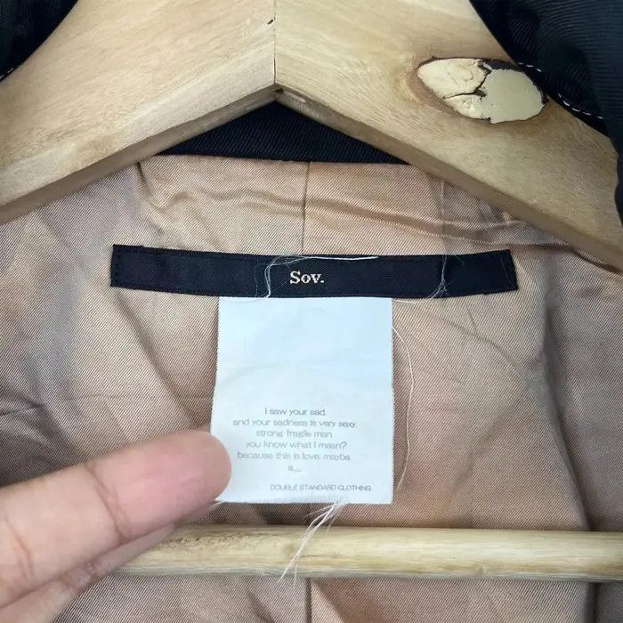 Japanese Brand Vtg Double Standard Clothing SOV JAPAN DESIGNER Coat Blouse Size S / US 4 / IT 40 - 6 Thumbnail