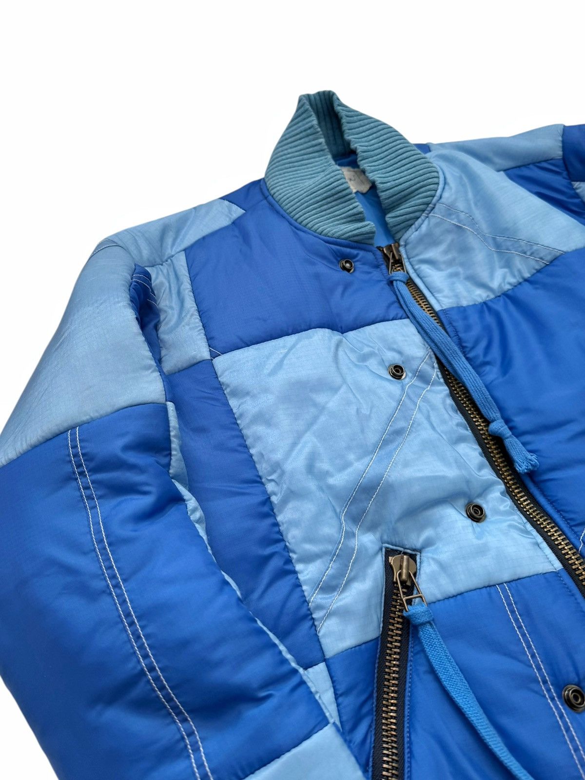 Greg Lauren Parachute Scraps Modern Flight Bomber Jacket Size US M / EU 48-50 / 2 - 3 Thumbnail