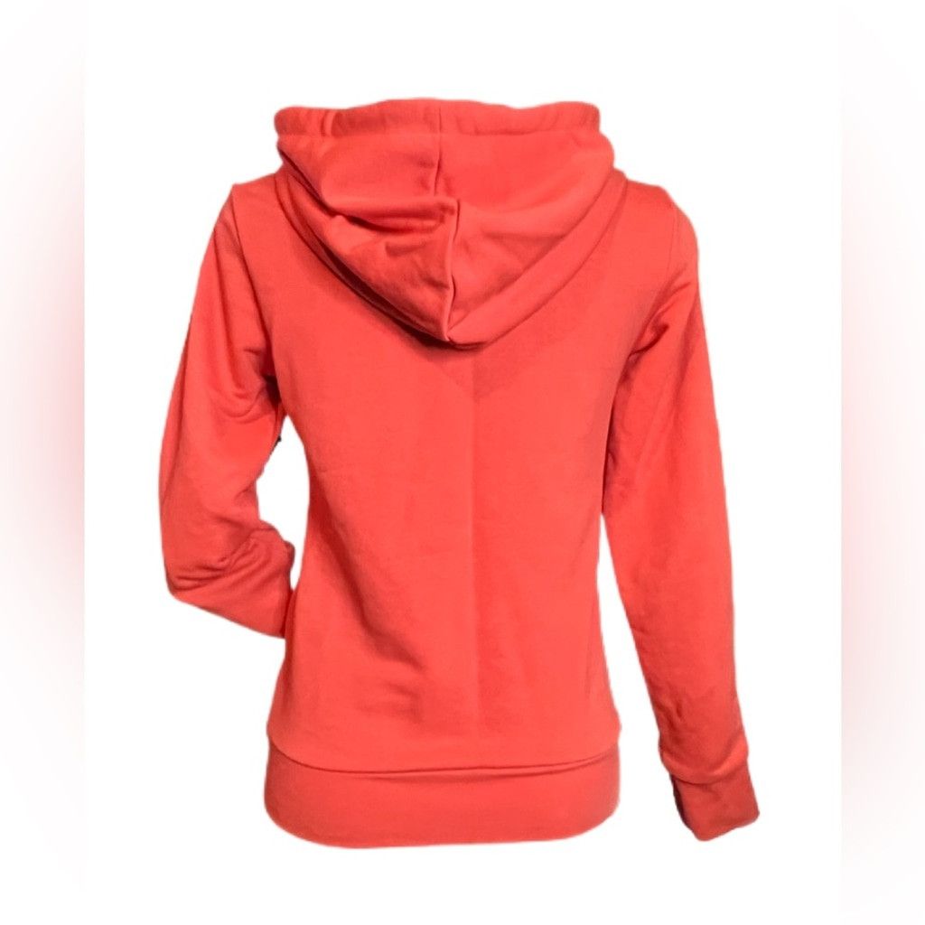 Adidas ADIDAS Women's 3-Stripes Coral/Pink Zip Hoodie XS Size XS / US 0-2 / IT 36-38 - 5 Thumbnail