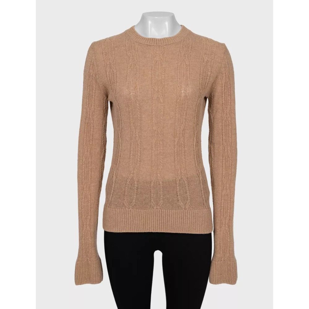 KHAITE Khaite Brown 100% Cashmere Sweater - Size S Size S / US 4 / IT 40 - 1 Thumbnail