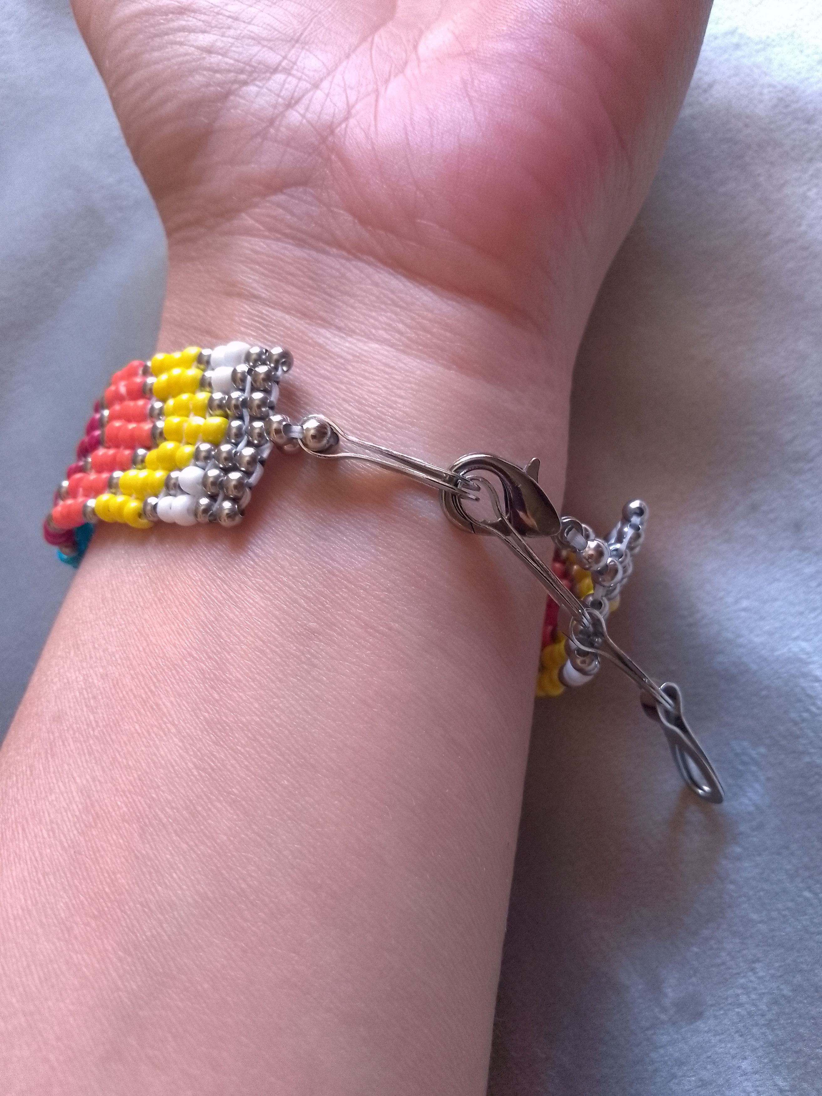Handmade Ethnic bracelet Native Americans style Size ONE SIZE - 6 Thumbnail