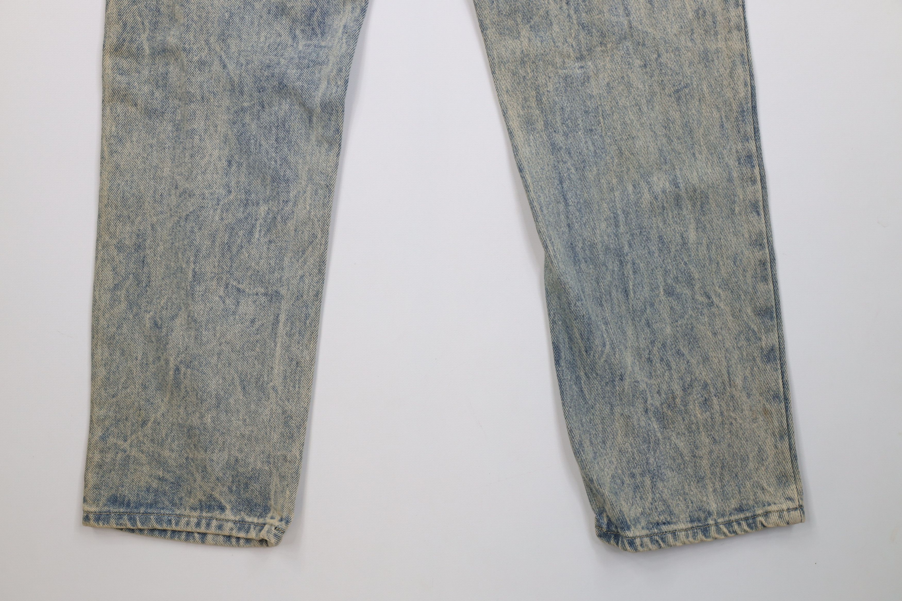 Vintage Vintage 90s Streetwear Acid Wash Relaxed Fit Denim Jeans Size 29" - 11 Thumbnail