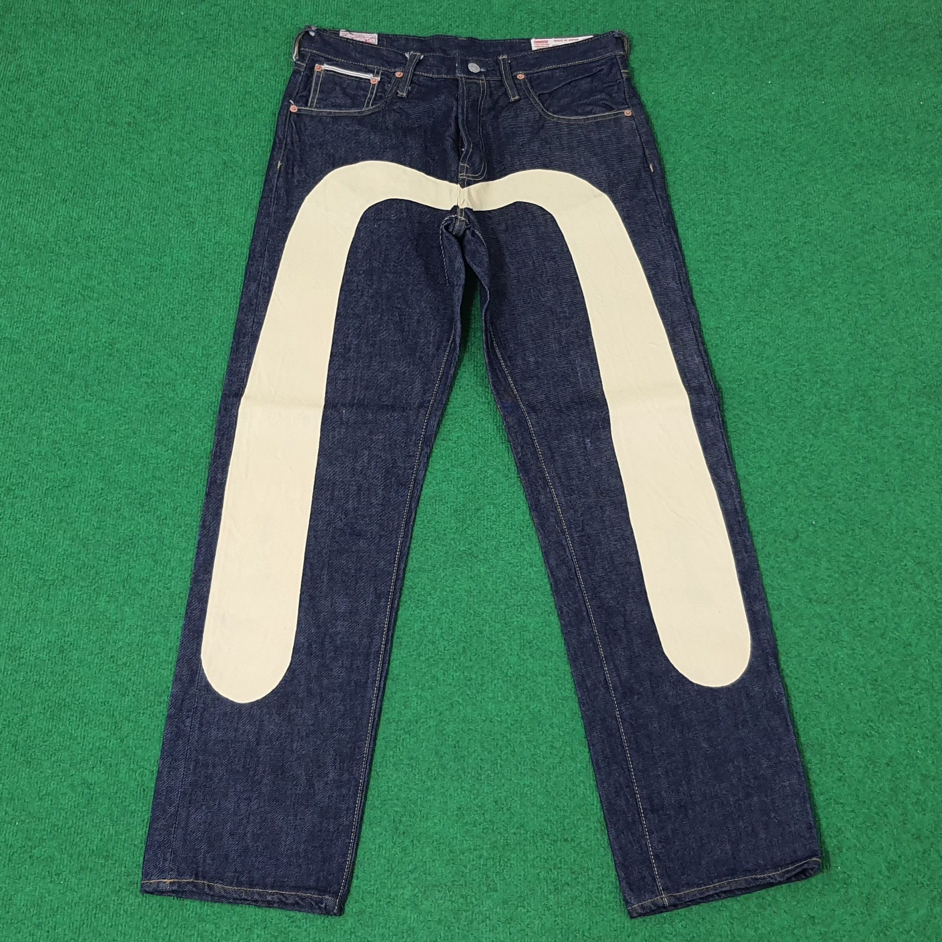 Pre-owned Evisu X Vintage Evisu Selvedge Custom Daicock Jeans