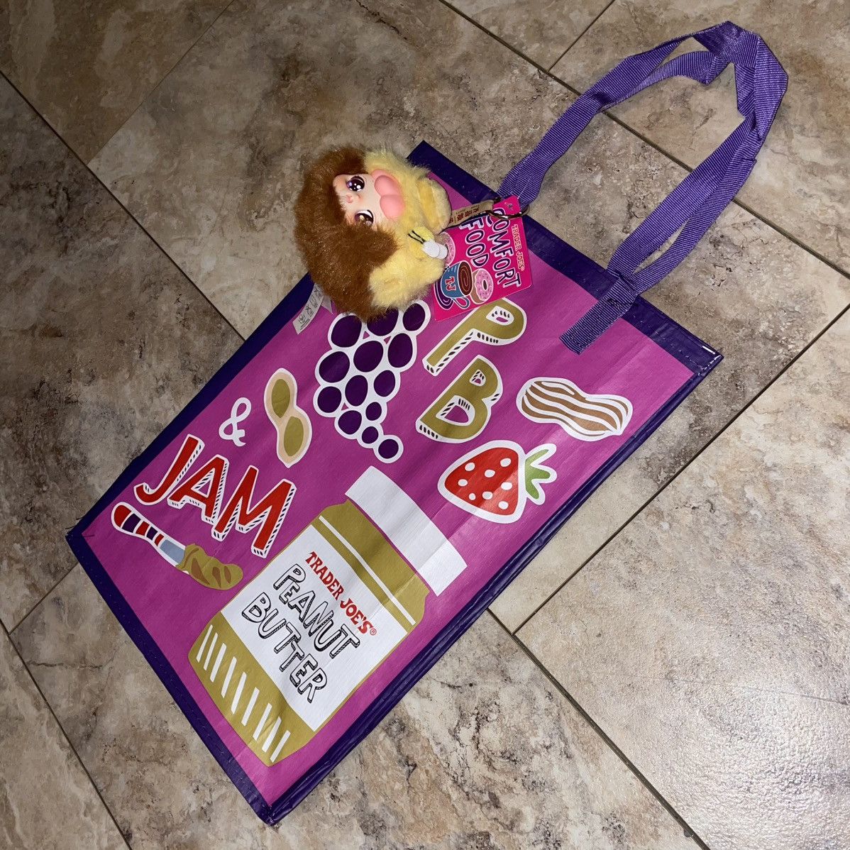 Other Trader Joe’s Comfort Food Bag + Honey Drop Plush Figure Size ONE SIZE - 1 Thumbnail