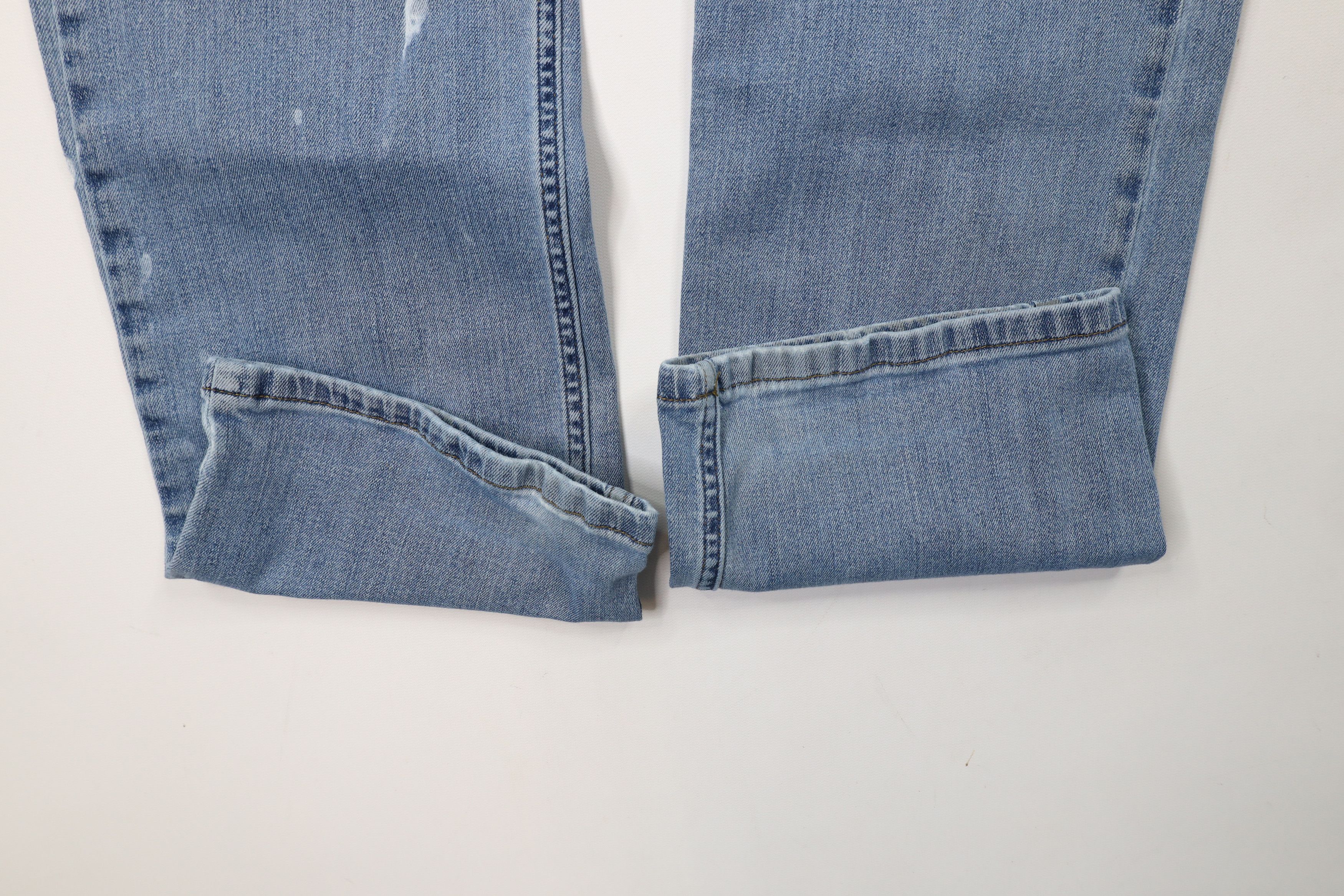 Carhartt × Vintage Vintage Y2K Carhartt Distressed Relaxed Fit Denim Jeans Blue Size US 36 / EU 52 - 5 Thumbnail