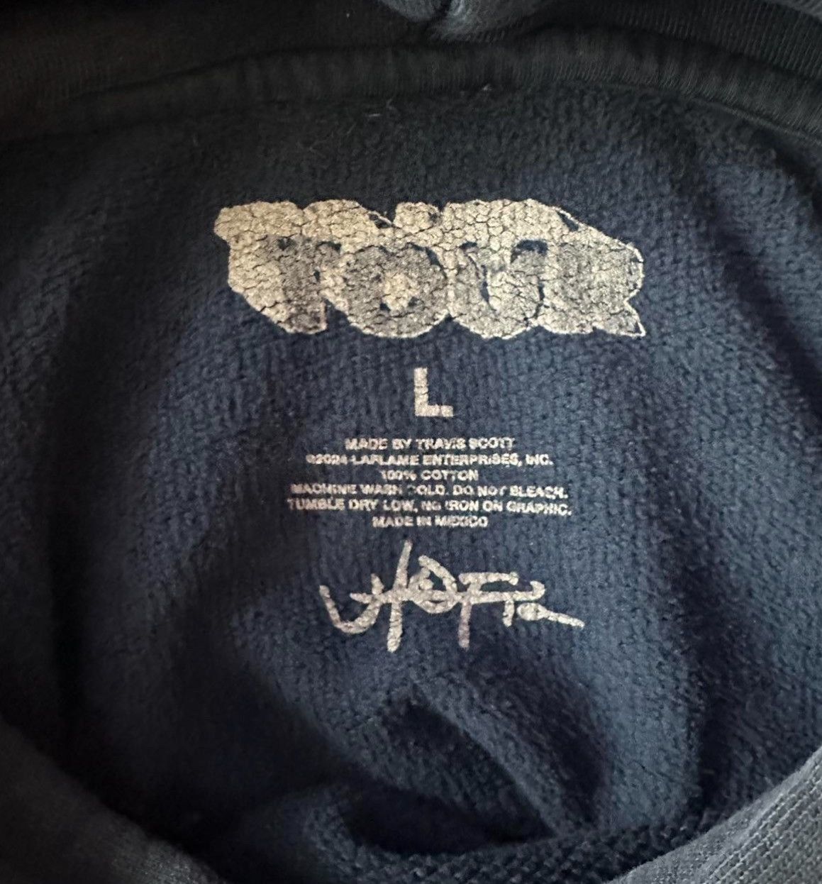 Travis Scott Travis scott Blue metlife hoodie Size US L / EU 52-54 / 3 - 2 Thumbnail