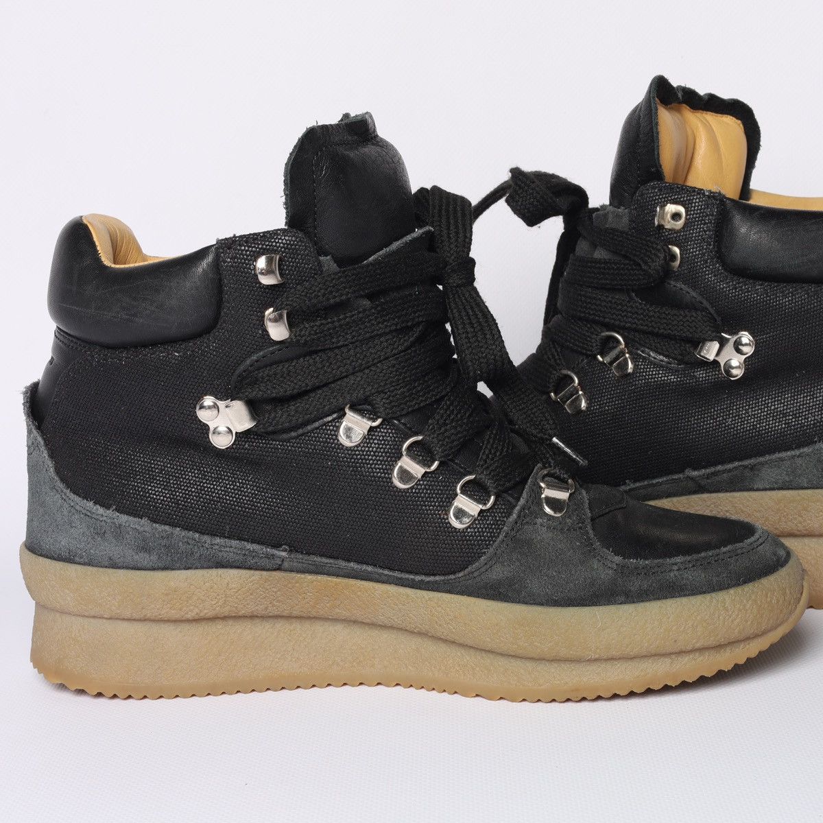 Isabel Marant × Isabel Marant Etoile Isabel Marant Leather Suede Brent Hiking Boots Winter Shoes Size US 9 / IT 39 - 5 Thumbnail