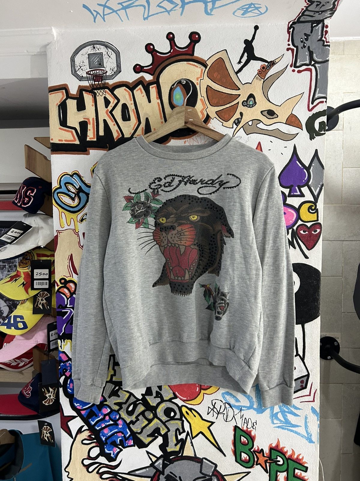 Ed Hardy ED hardy Panther Sweater Size US S / EU 44-46 / 1 - 1 Thumbnail