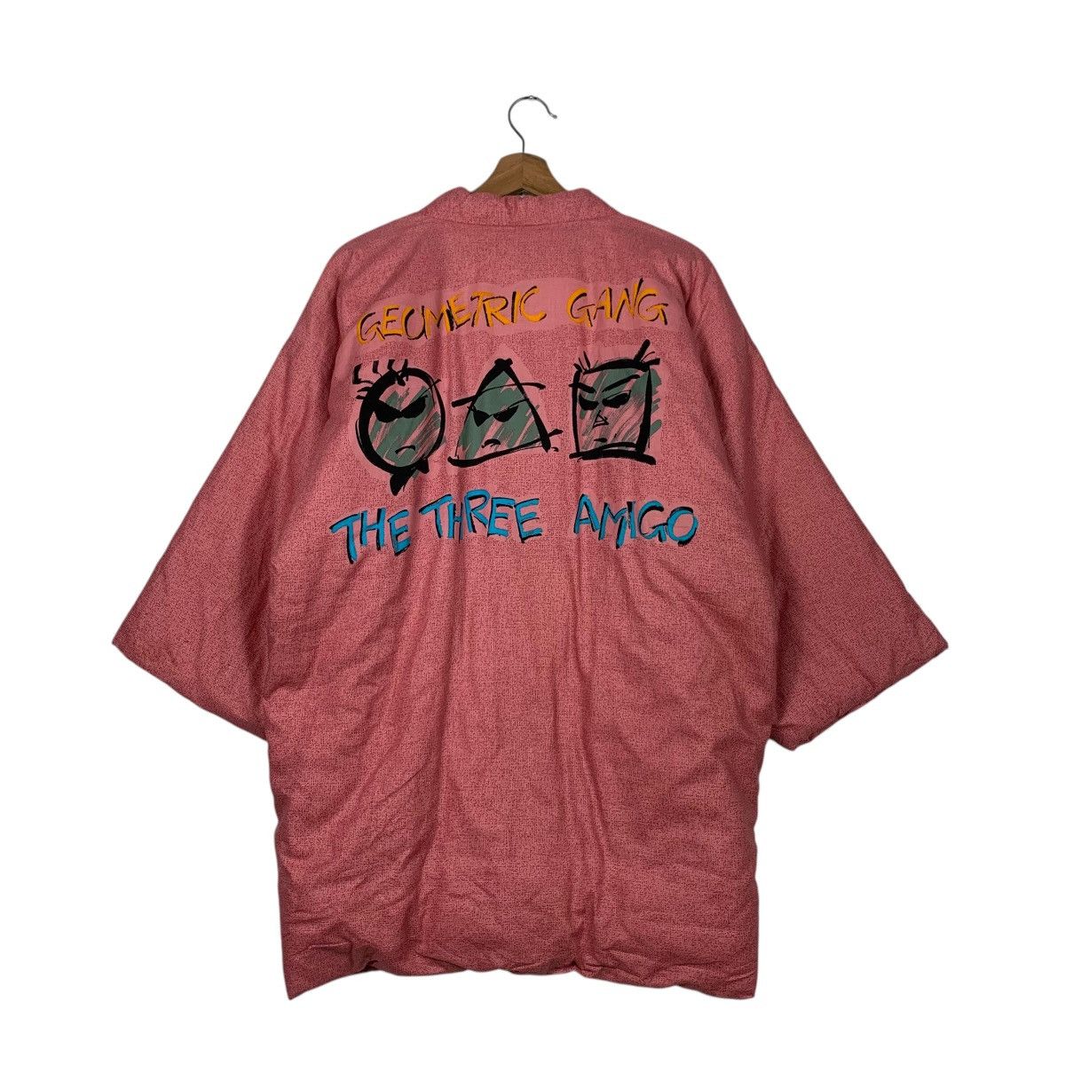 Handmade GEOMETRIC GANG The Three Amigo Big Logo Kimono #2069-C90 Size US M / EU 48-50 / 2 - 1 Thumbnail