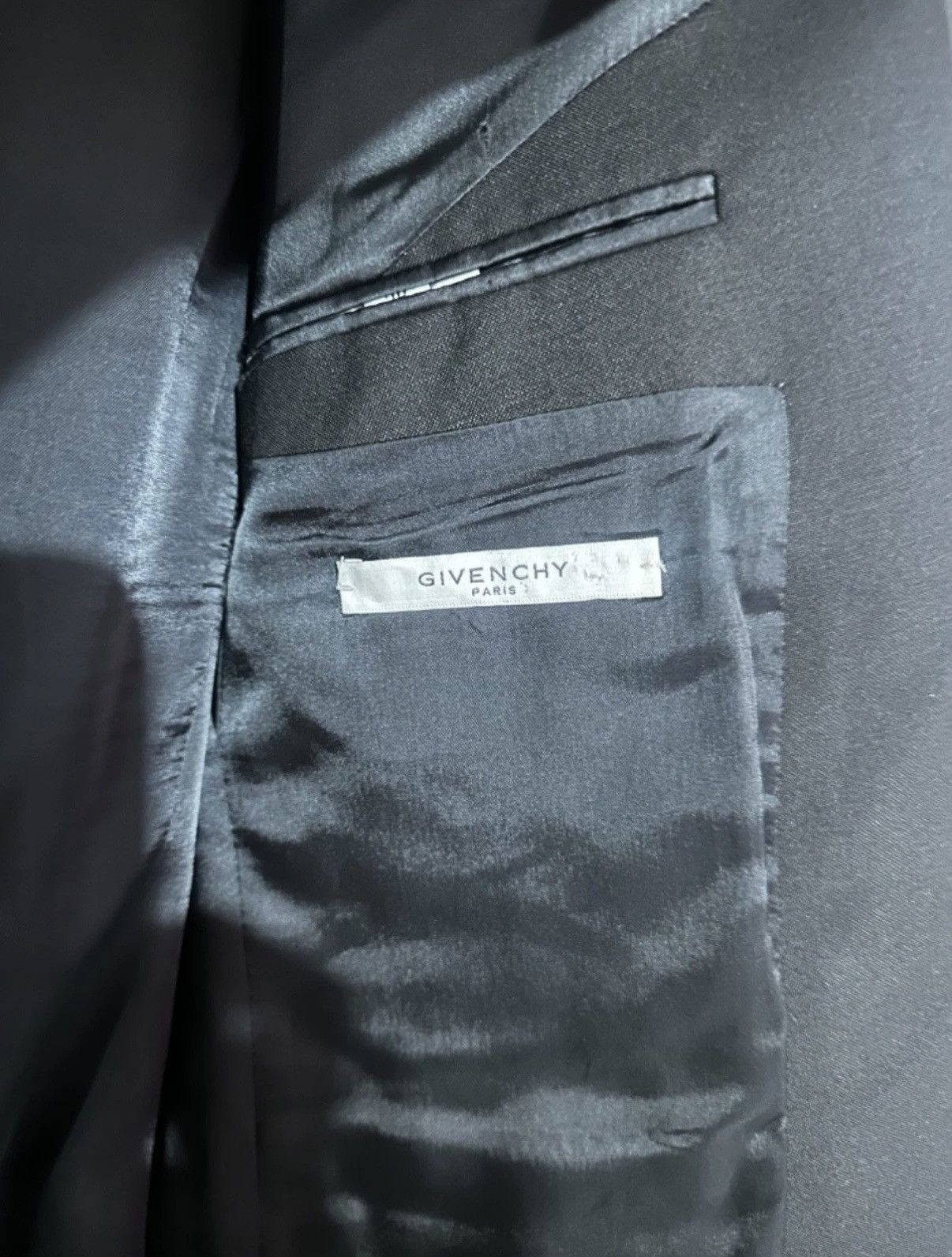 Givenchy Givenchy Leather Collar Blazer Ricardo Tisci Size 50R - 3 Thumbnail