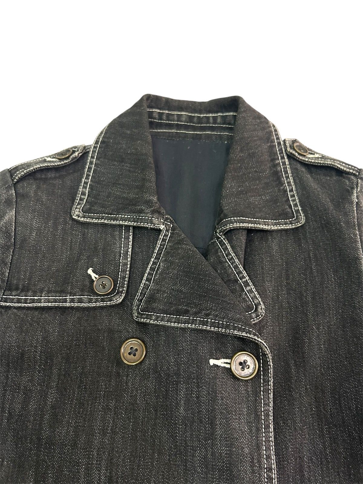 Japanese Brand × Vintage 💥vintage japanese denim jacket punk style Size US S / EU 44-46 / 1 - 5 Thumbnail