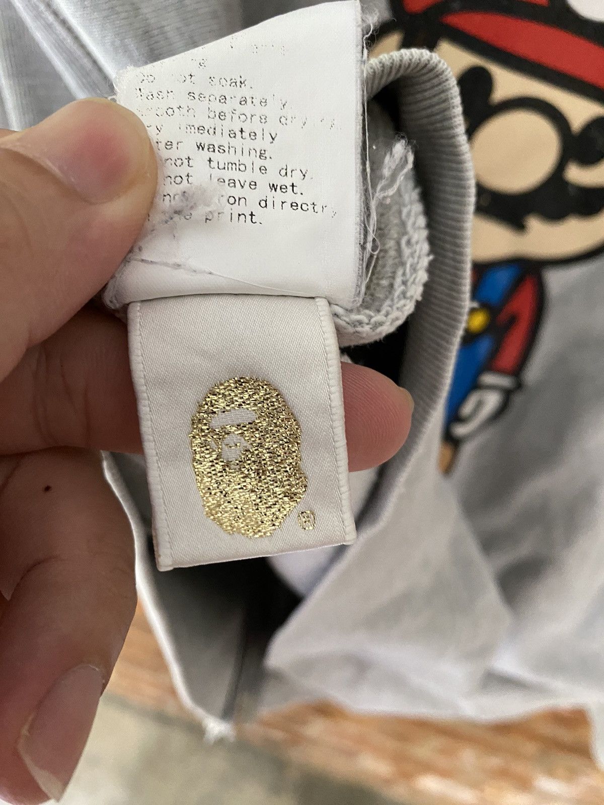 Bape Bape x Nintendo Mario Baby Milo Full Zip Hoodie Size US M / EU 48-50 / 2 - 24 Thumbnail