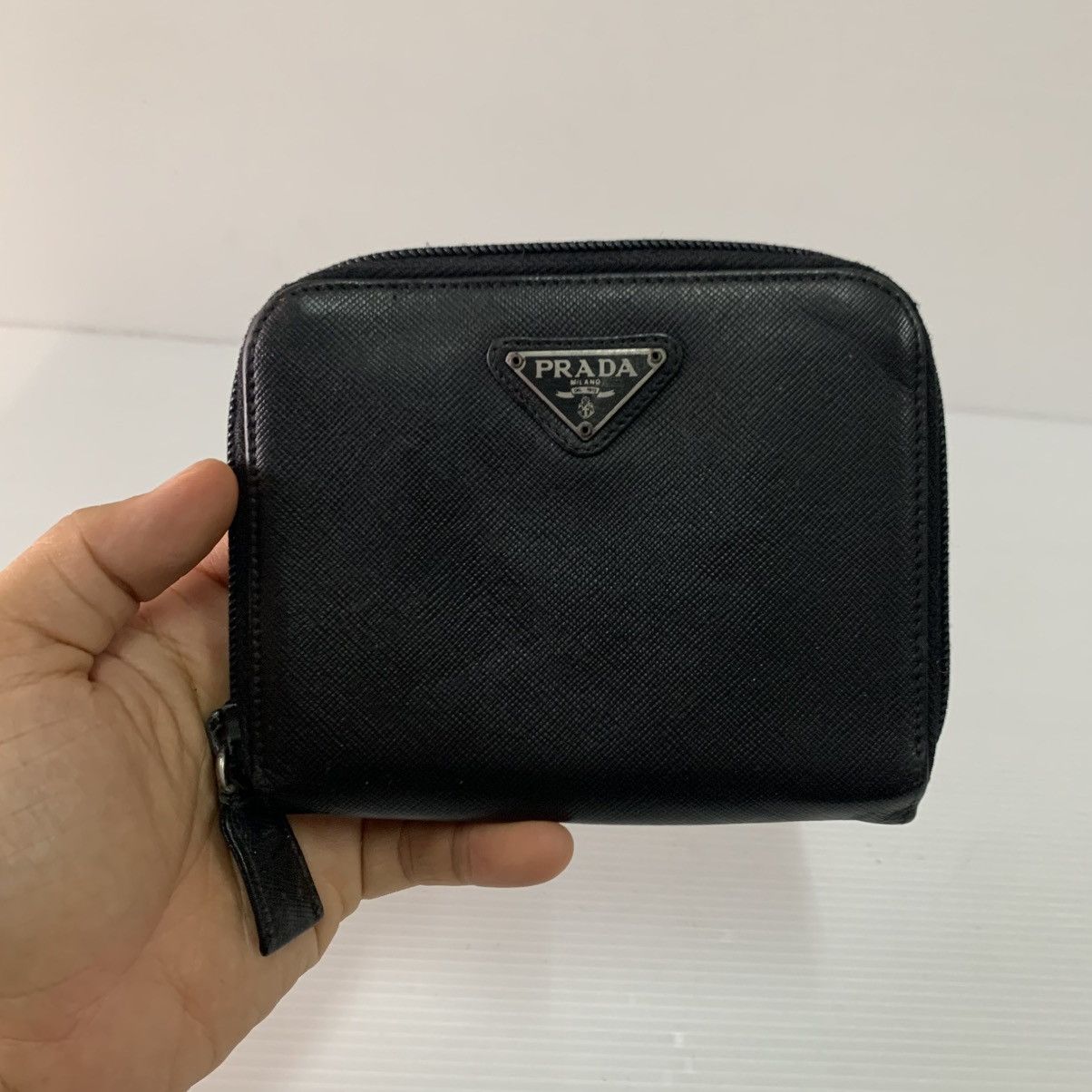 Prada PRADA Leather Wallet Size ONE SIZE - 3 Thumbnail