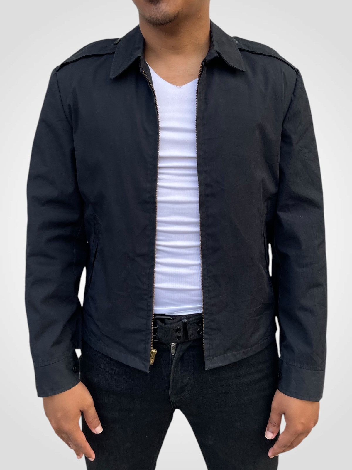 Naval Clothing Factory 🔥VINTAGE 1970'S U.S NAVY MAN'S BOMBER JACKET Size US S / EU 44-46 / 1 - 1 Thumbnail