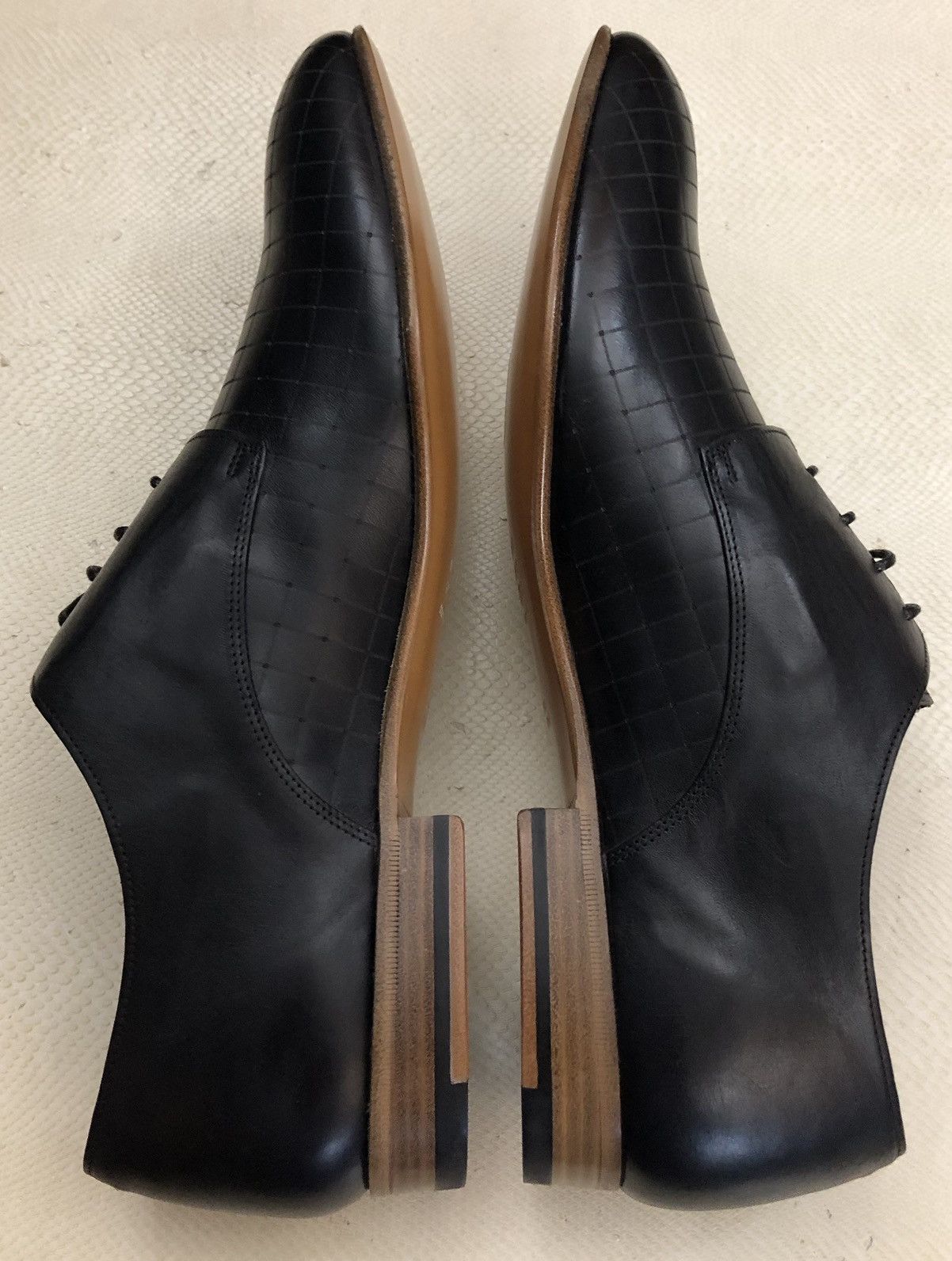 Maison Margiela Maison Margiela 22 🇮🇹 black matrix laser cut derby 44 NEW Size US 11 / EU 44 - 5 Thumbnail