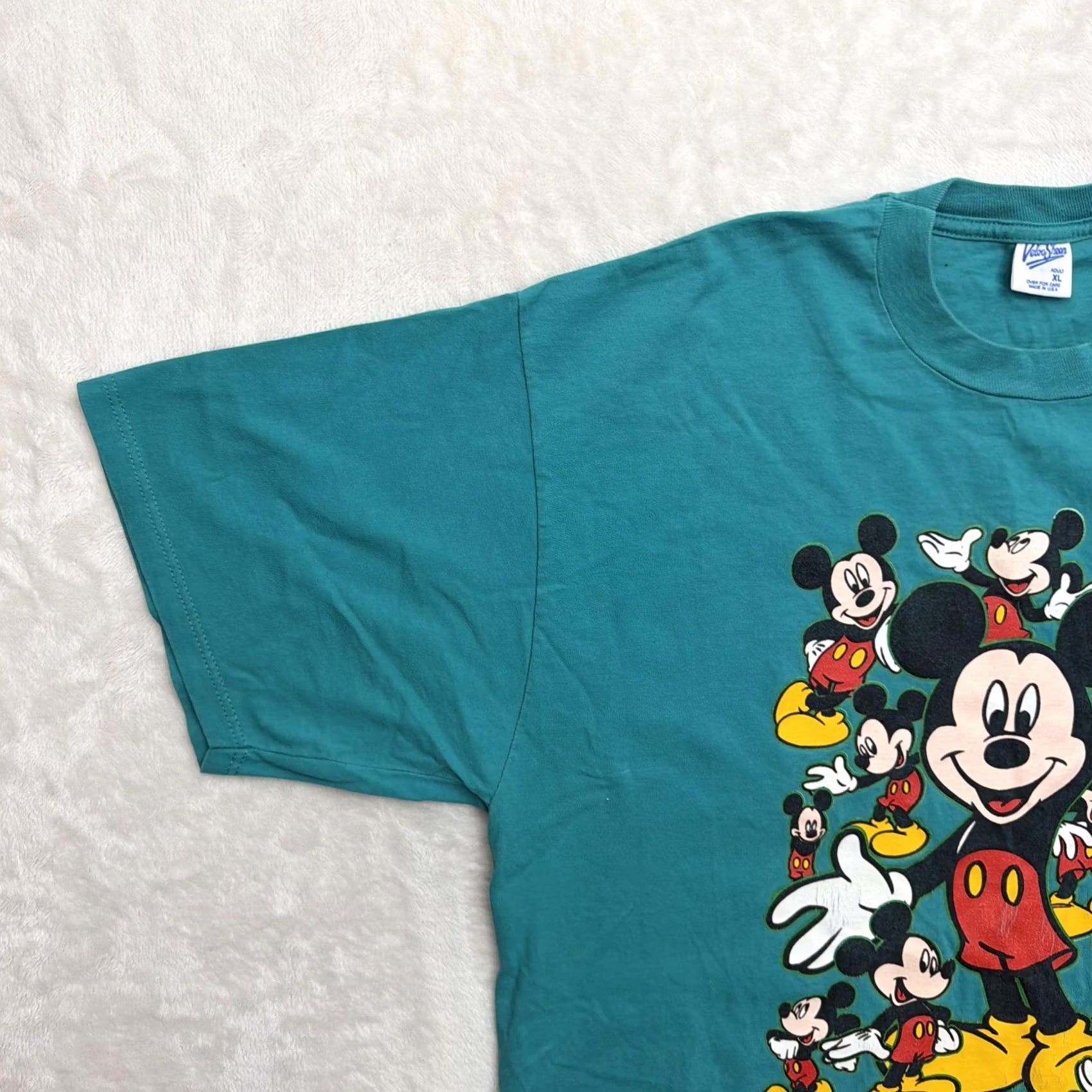 Velva Sheen VINTAGE Velva Sheen Mickey Mouse Minnesota Shirt Mens XL Green Disney Tee Size US XL / EU 56 / 4 - 7 Thumbnail